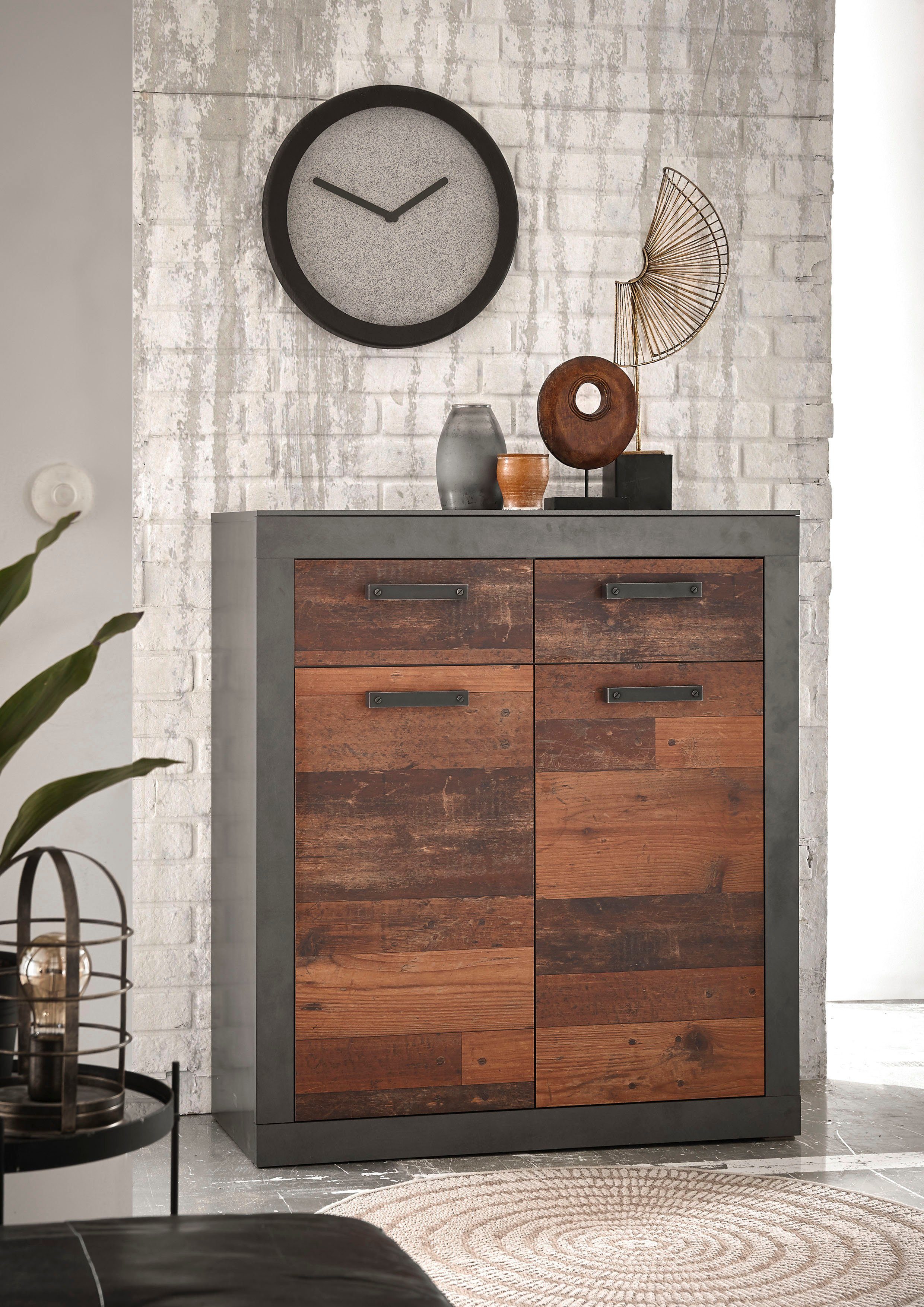 Home affaire Slaapkamerserie Brooklyn in een decoratieve frame-look (set, 4-delig)