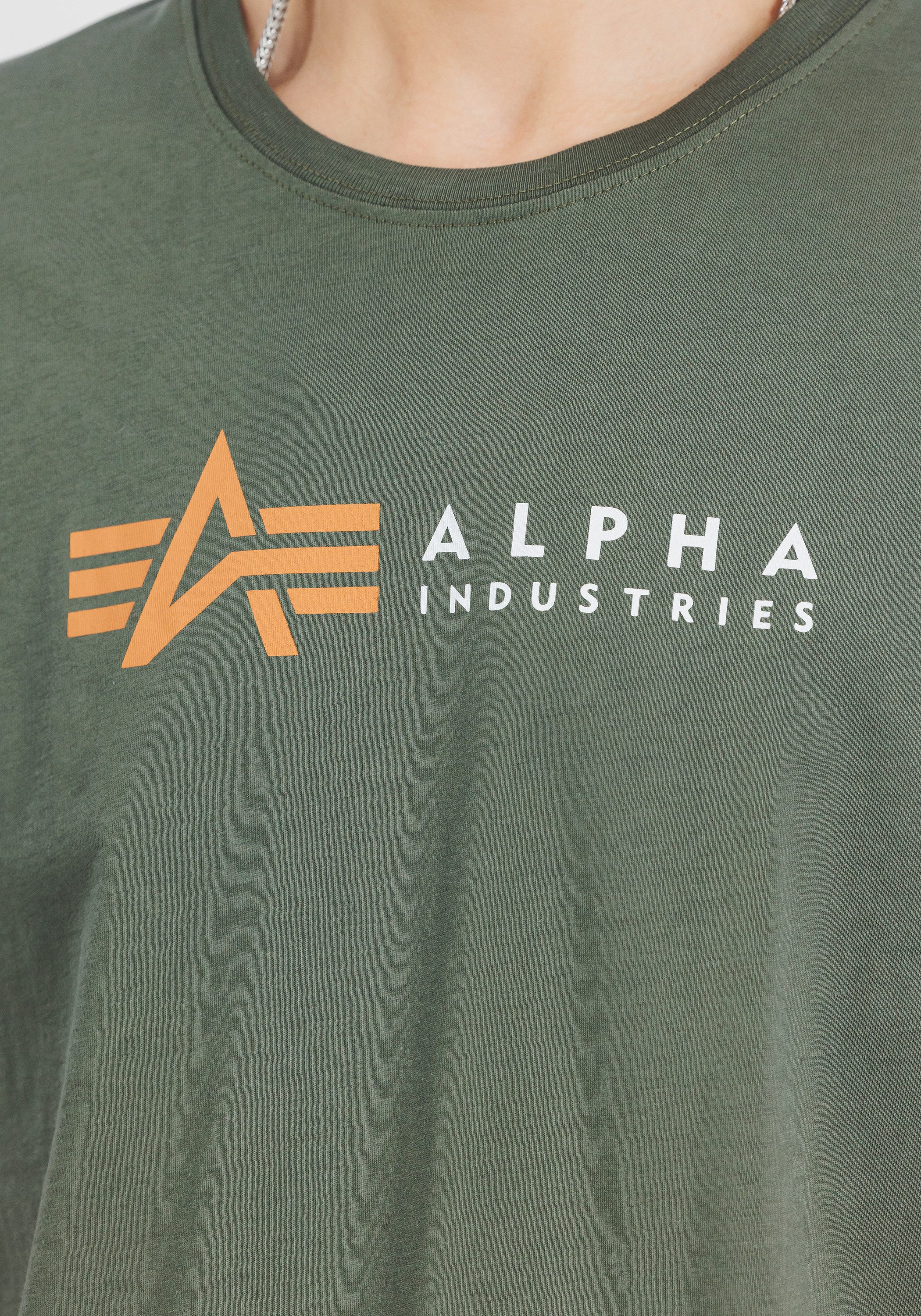 Alpha Industries T-shirt Alpha Industries Men - T-Shirts Alpha Label T-Shirt
