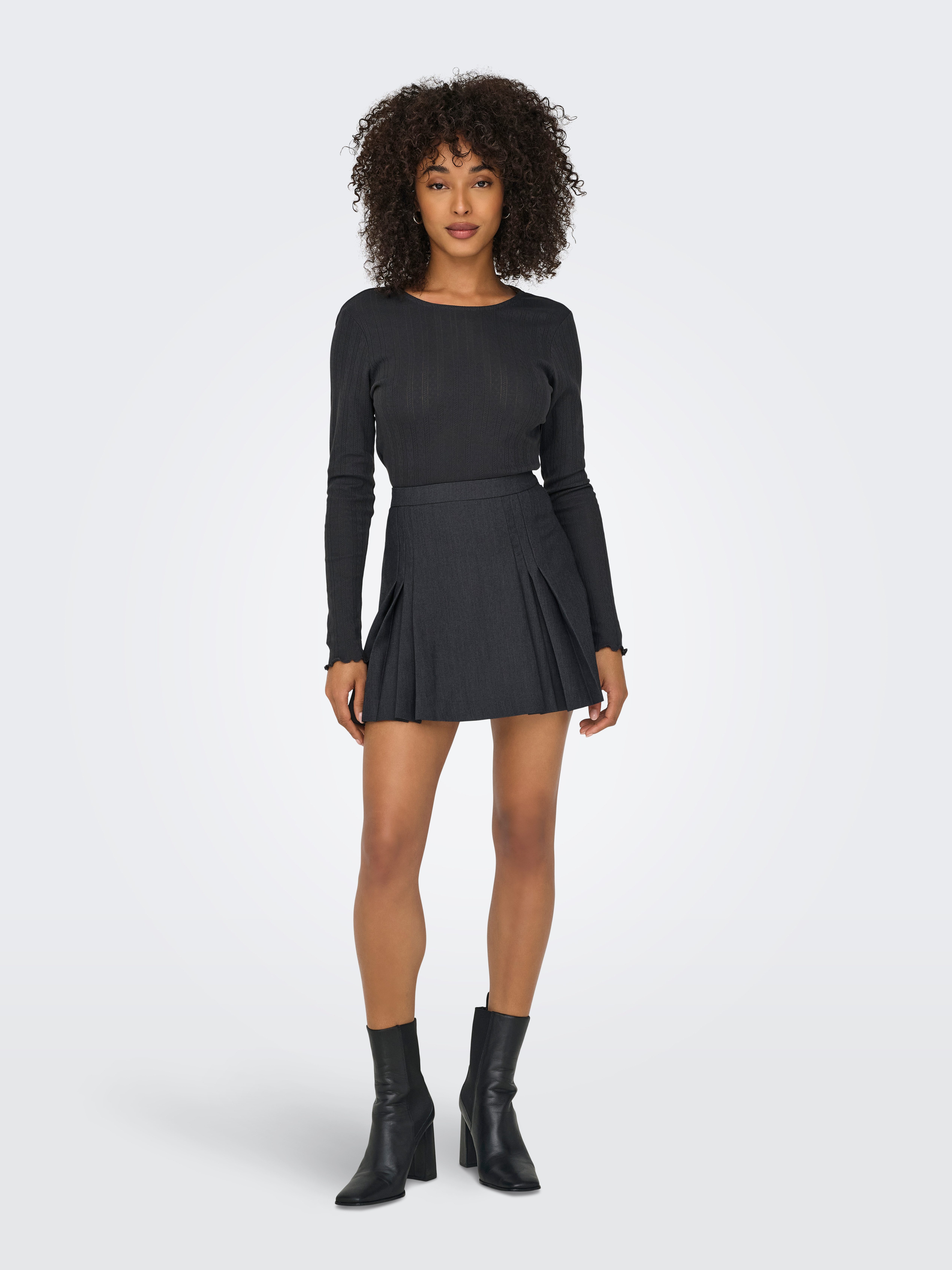Only Shirt met lange mouwen ONLCARLOTTA L/S TOP NOOS JRS