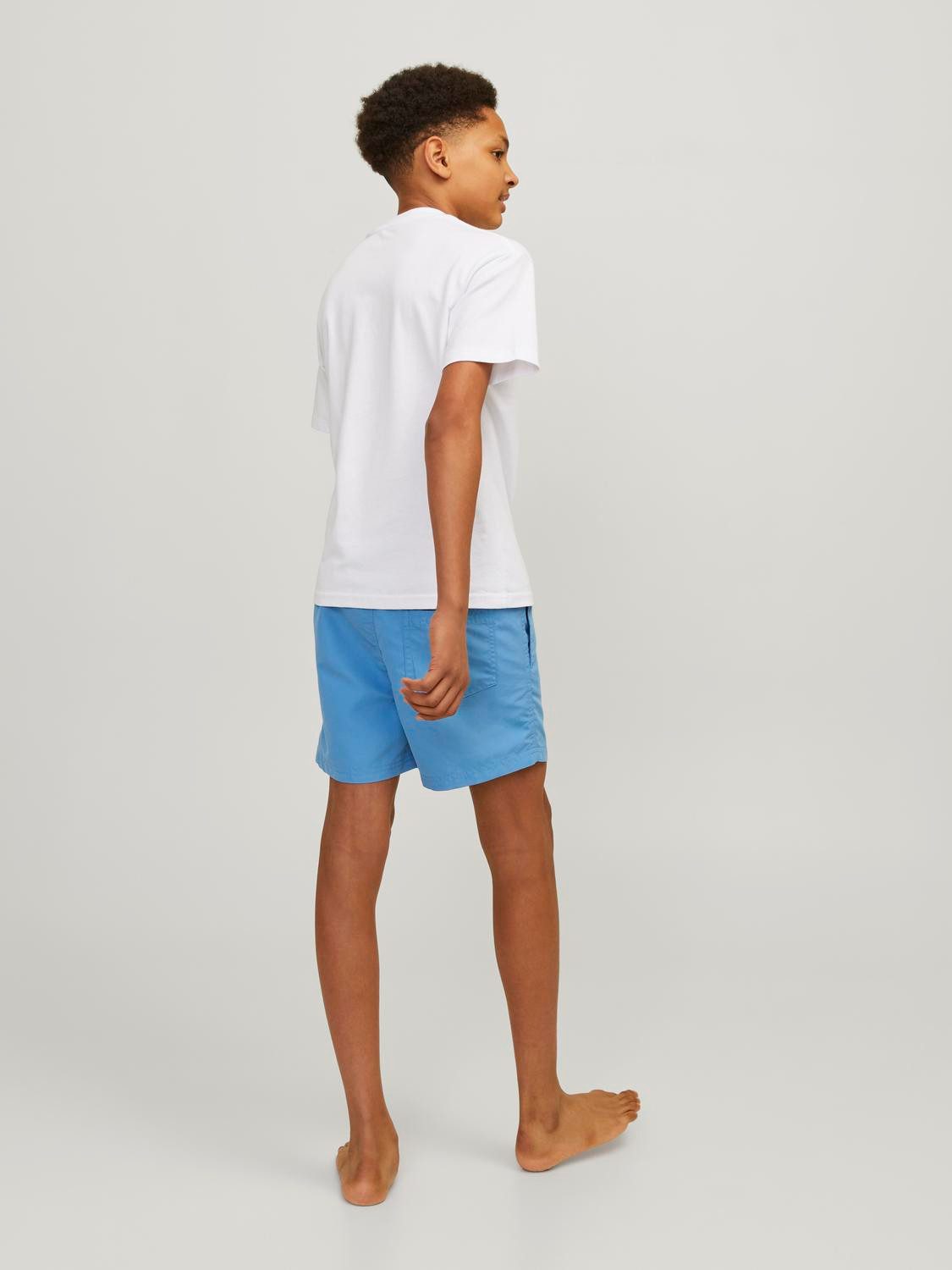 Jack & Jones Junior Zwemshort JPSTFIJI JJSWIM DOUBLE LOGO LY SN JNR
