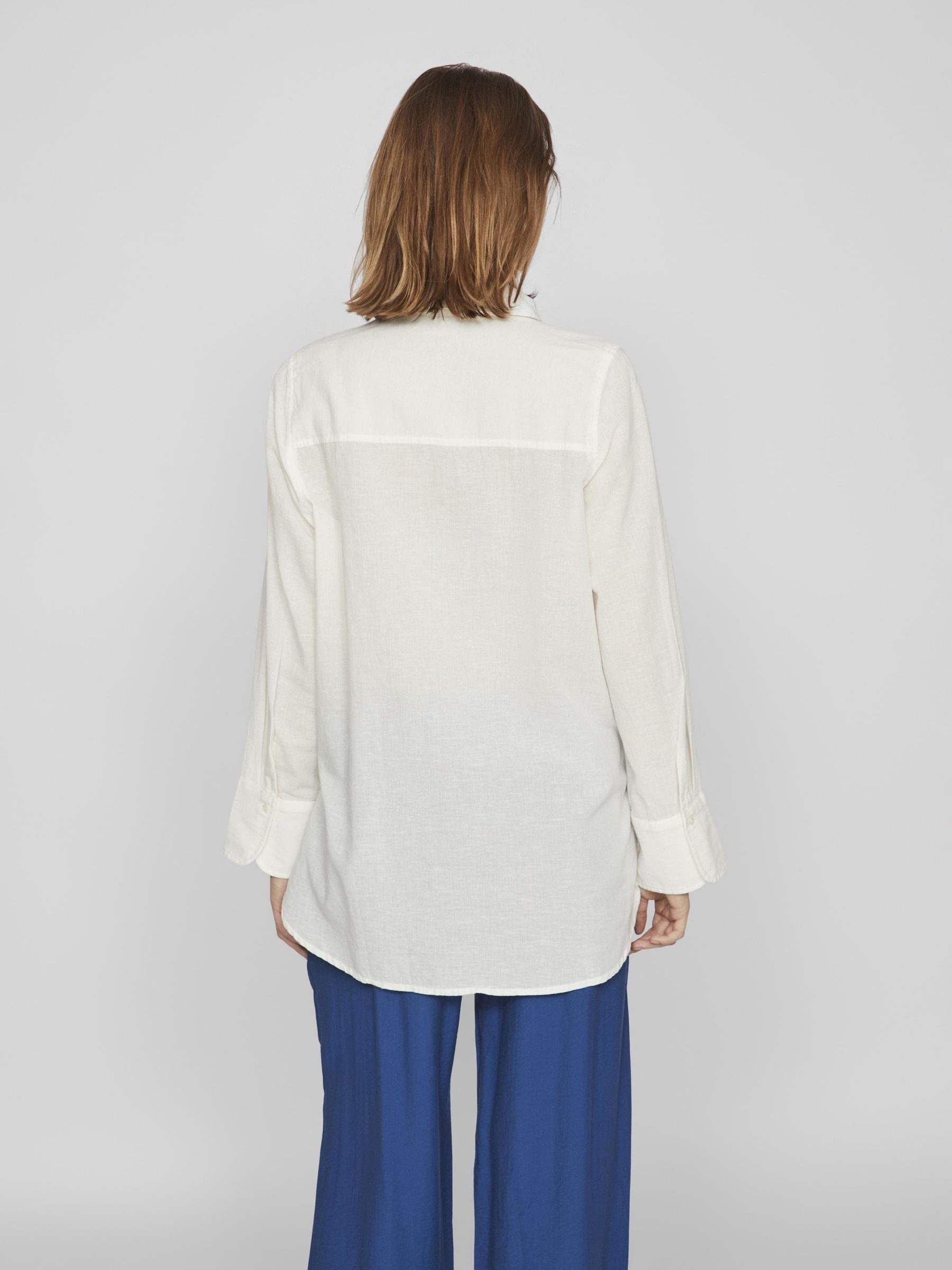 Vila Overhemdblouse VILINAJA BUTTON L/S SHIRT - NOOS