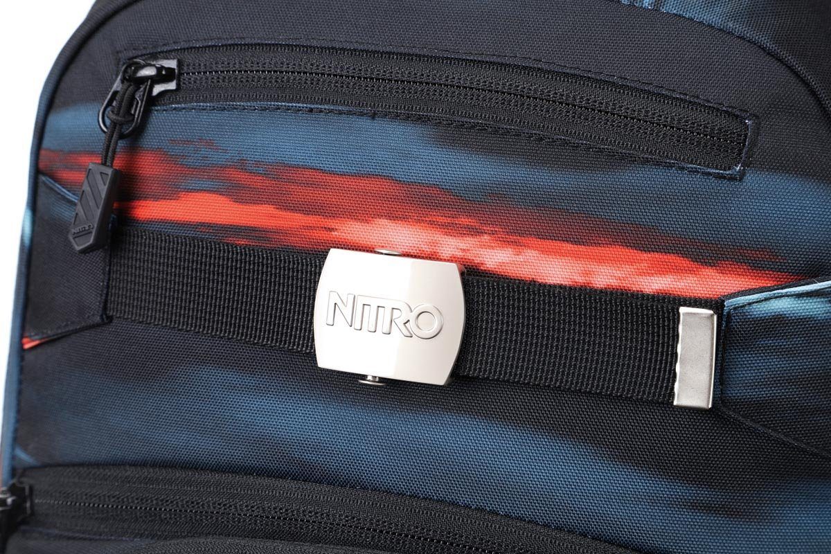 NITRO Schoolrugzak Hero Casual rugzak, grote vrijetijds rugzak, school, werk en reis