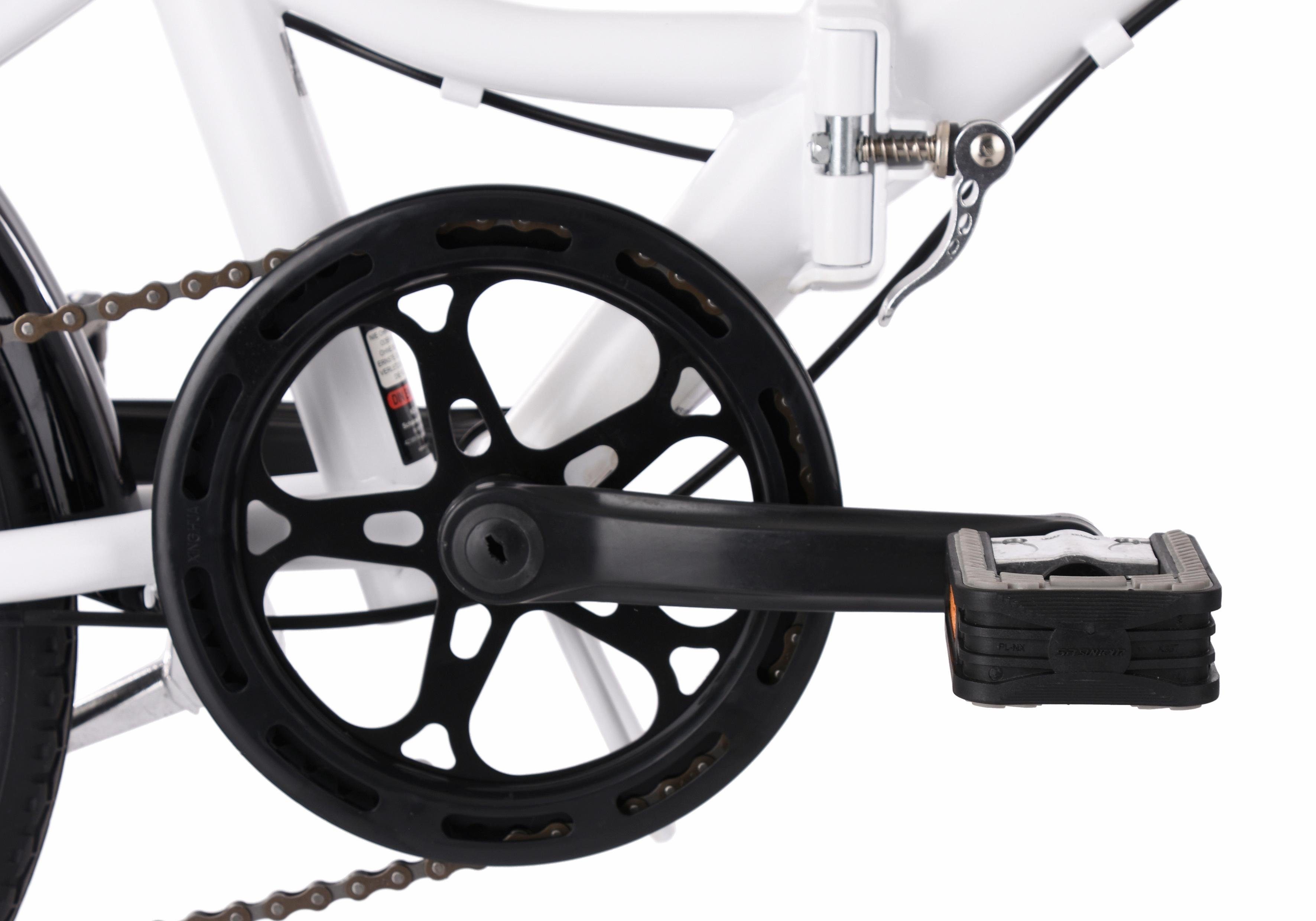 KS Cycling Vouwfiets Foldtech voor dames en heren, kettingversnelling