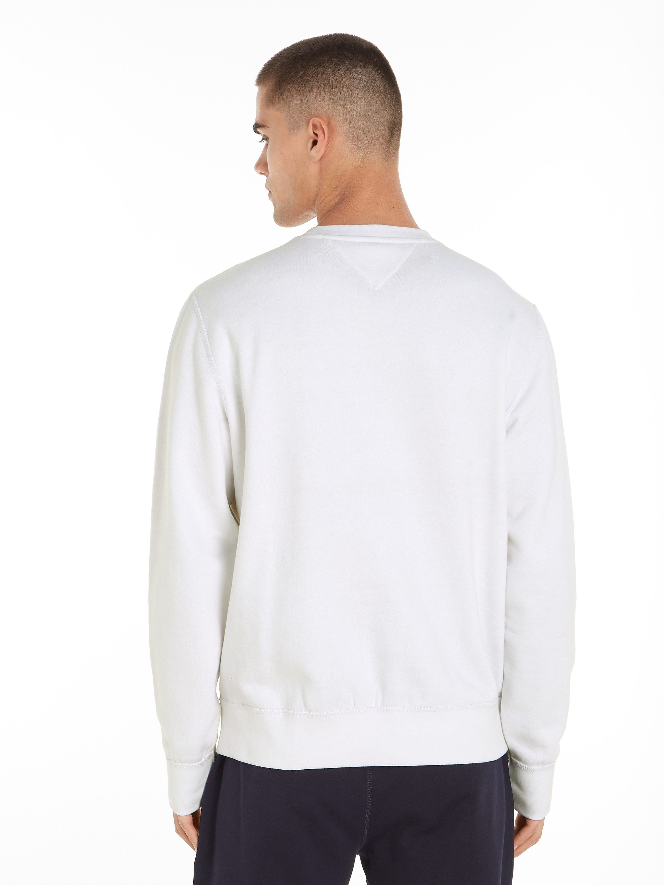 Tommy Hilfiger Sweatshirt ESSENTIAL FLEECE CREWNECK met logoborduursel