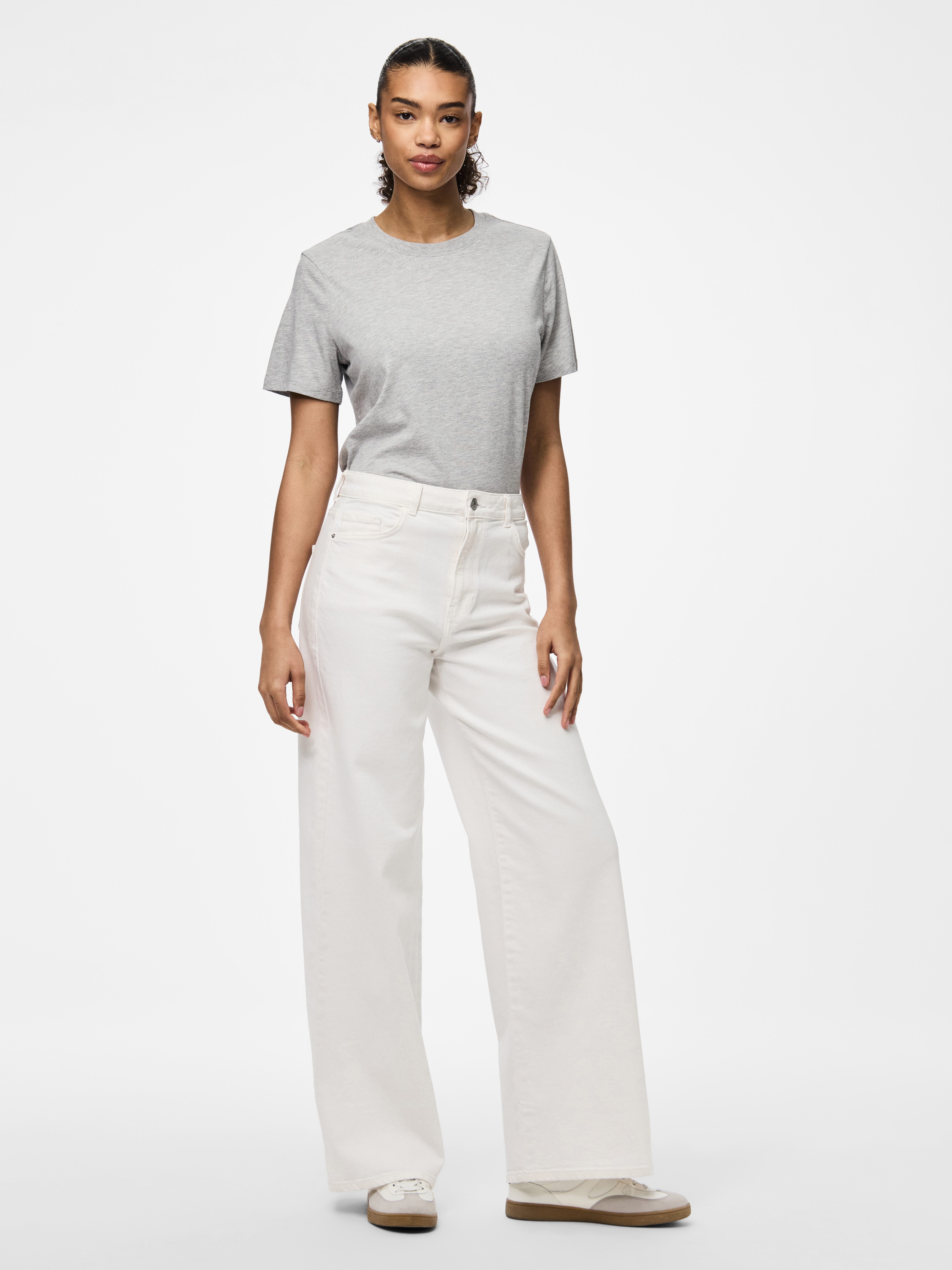 pieces High-waist jeans PCSELMA HW WIDE JEANS OD NOOS BC