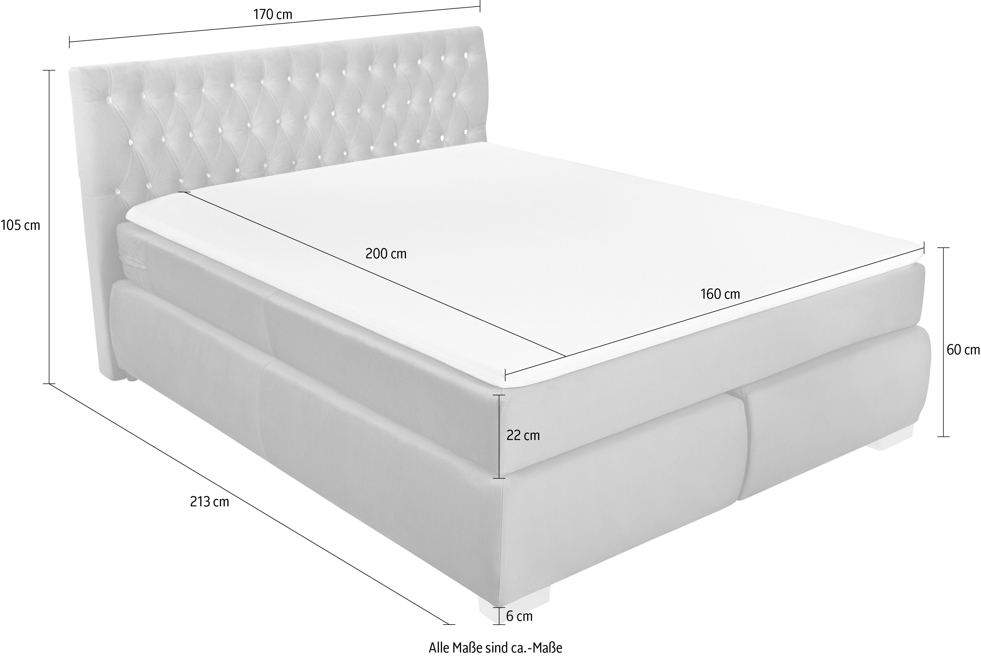 Leonique Boxspring Rumba Pocketveringsmatras in hardheid 3, in 4 breedten, incl. topmatras