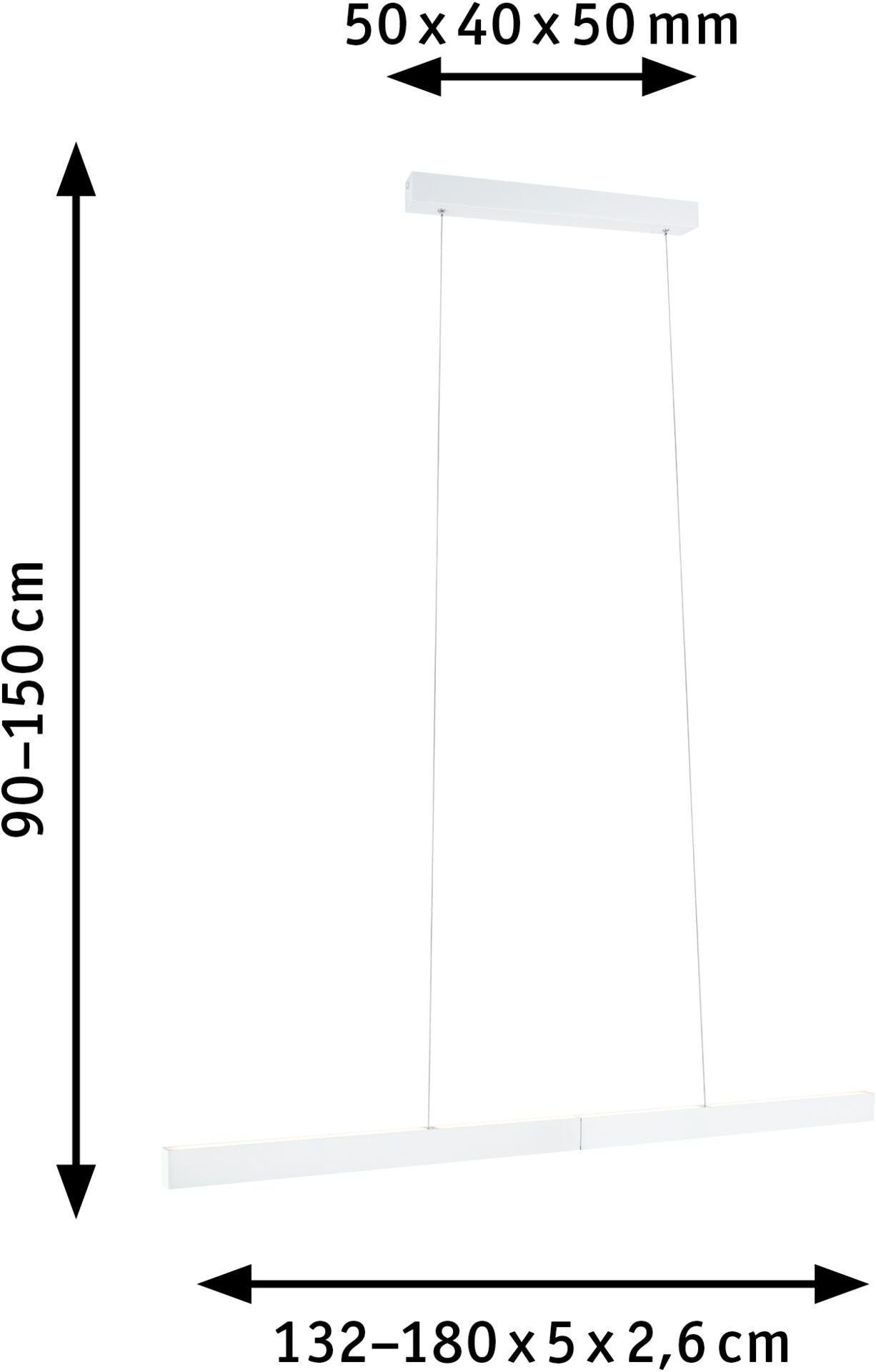 Paulmann Led-hanglamp Aptare LED-module, dimbaar, 230 V (1 stuk)