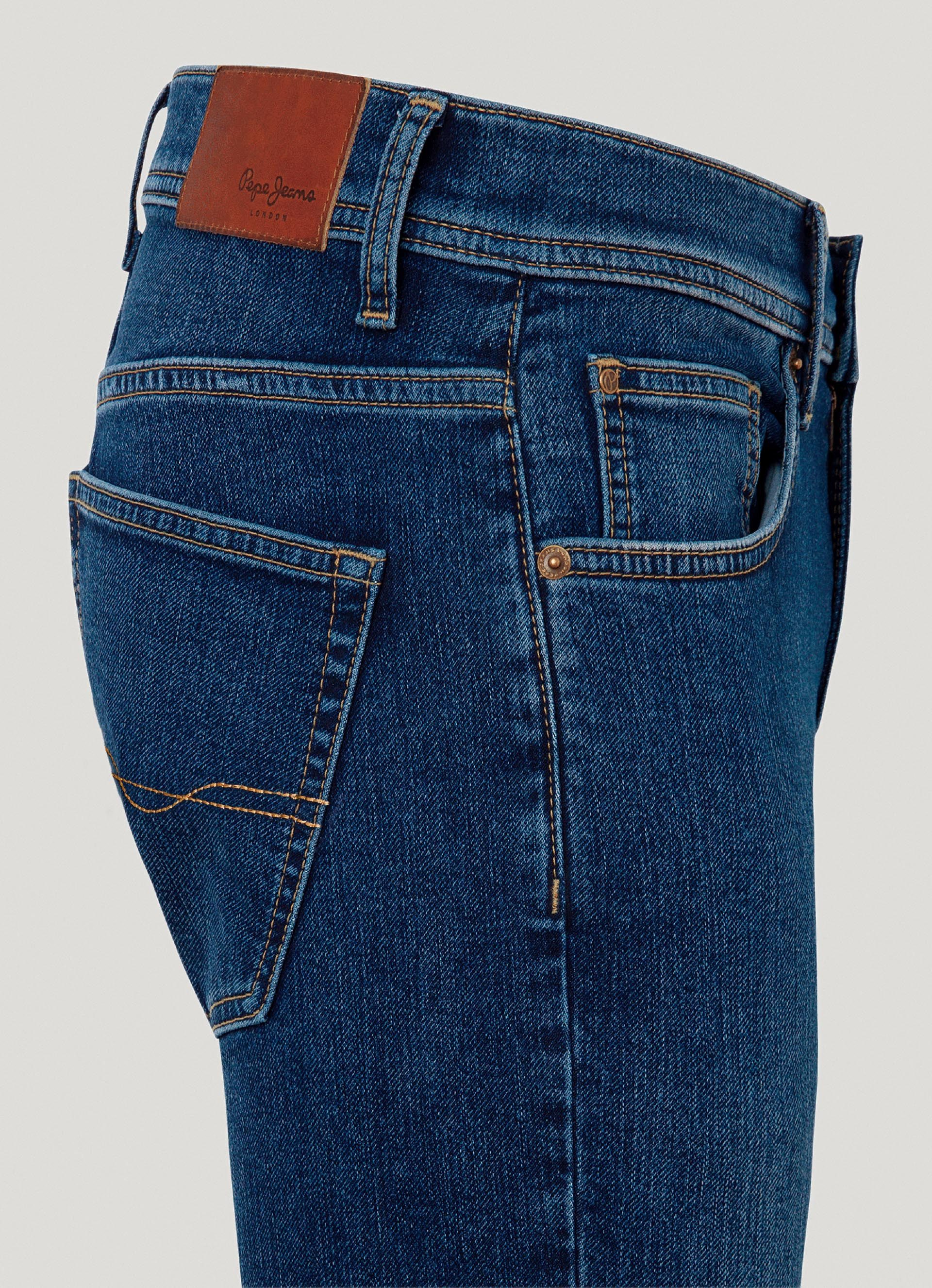 Pepe Jeans Slim fit jeans SLIM GYMDIGO JEANS, zeer elastisch