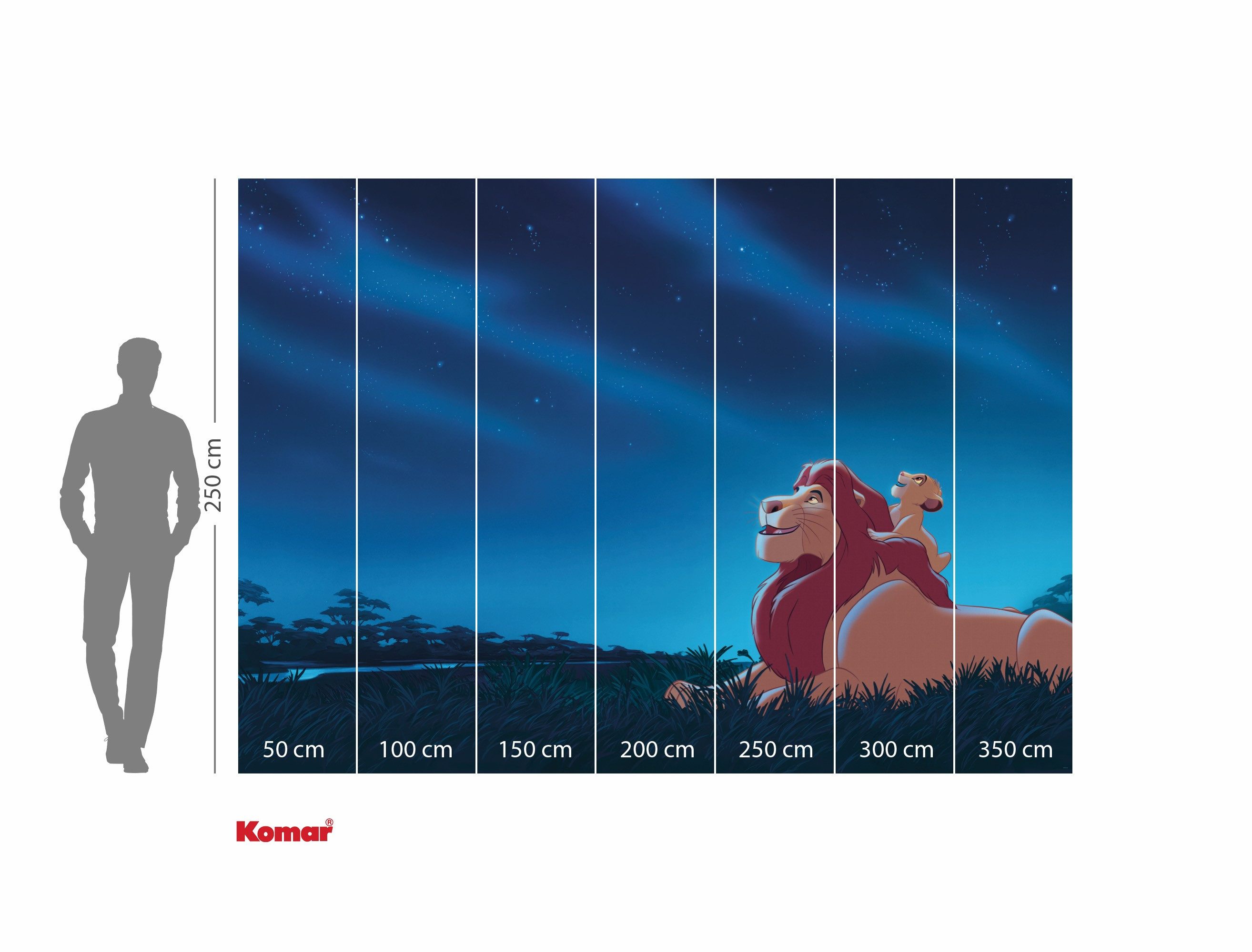 Komar Kinderbehang Disney The Lion King Stargazing (1 stuk)