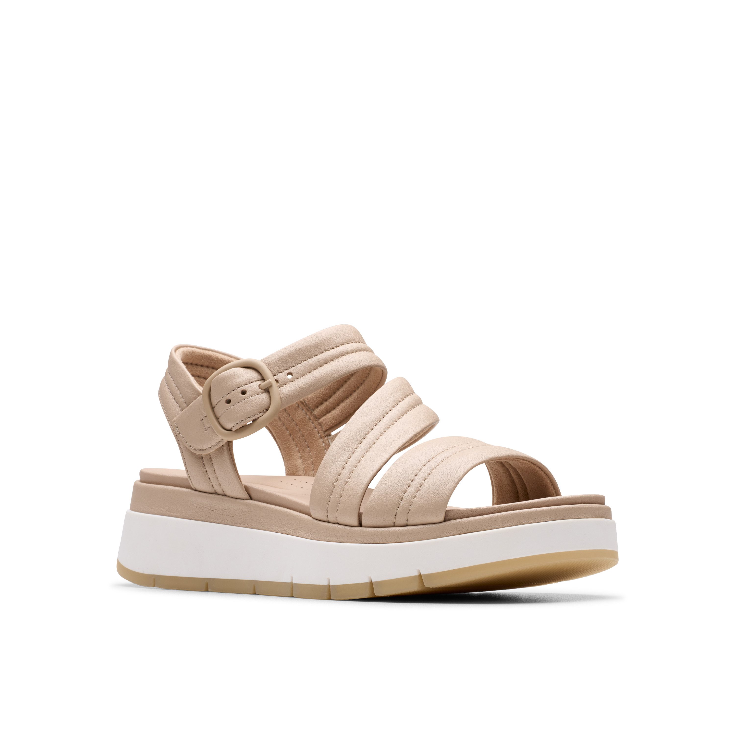 Clarks Sandalen Tuscan Strap , sandalette, flats, zomerschoen met plateausool