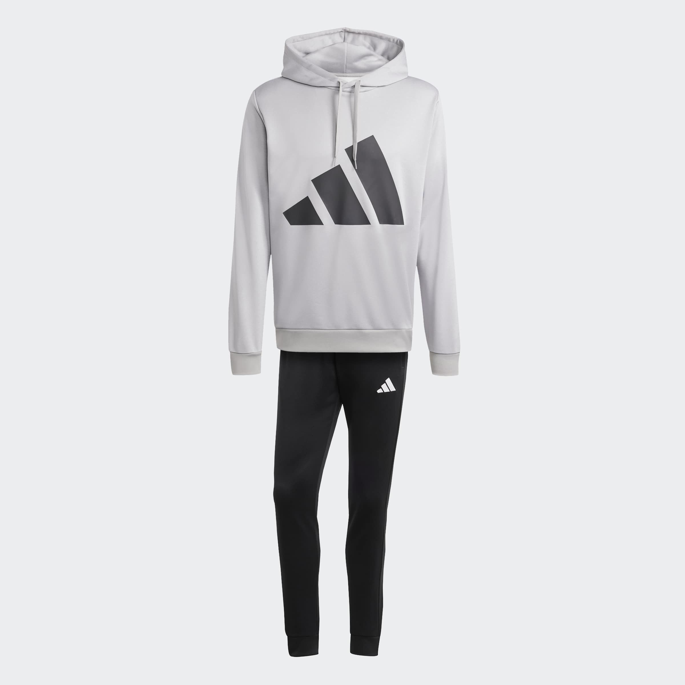 adidas Sportswear Trainingspak M BL FT HD TS van zacht french-terry materiaal, hoodie (2-delig)