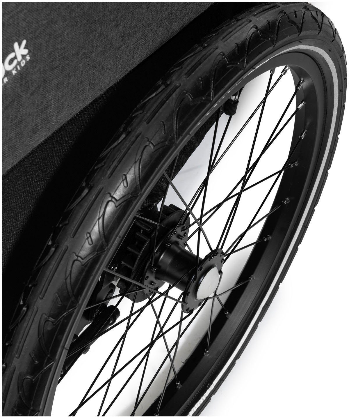 Hauck Kinderen fiets aanhanger 2in1 Bike Trailer und Buggy Dryk Duo, melange grey
