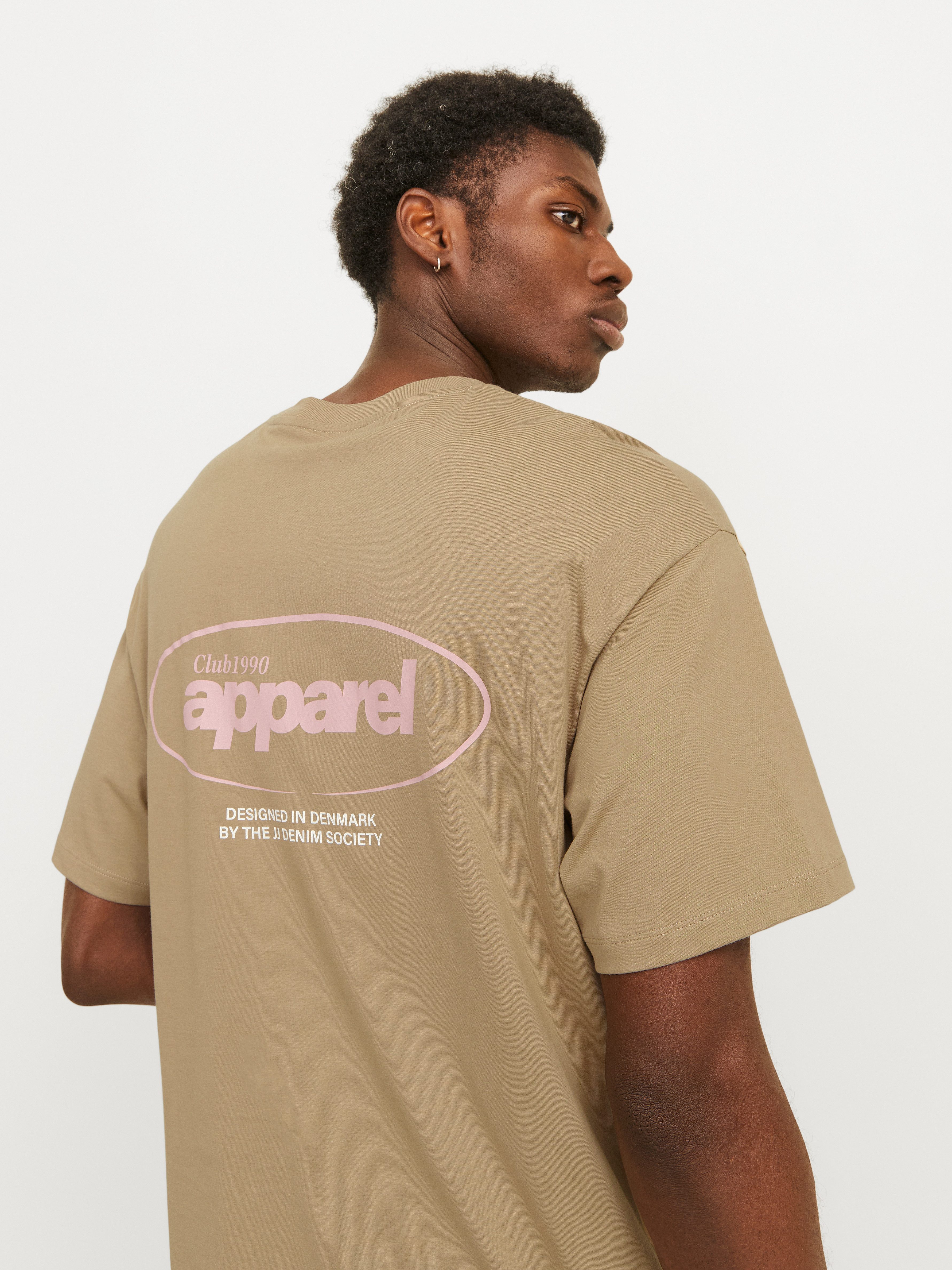 Jack & Jones Shirt met ronde hals JJEBRADLEY GRAPHIC TEE SS O-NECK NOOS