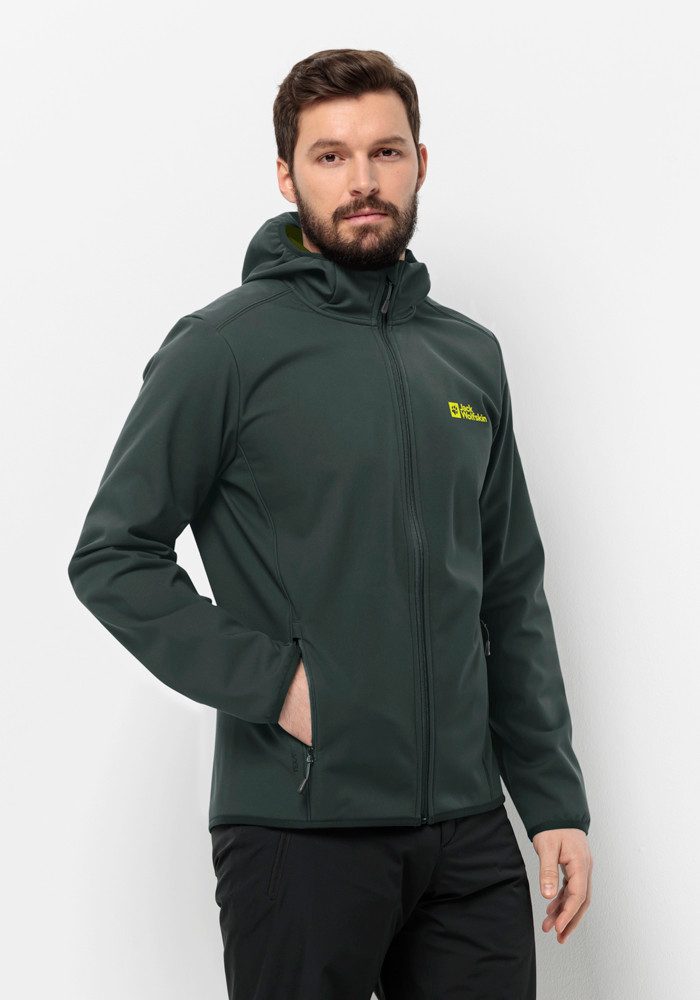 Jack Wolfskin Softshell-jack BORNBERG HOODY M