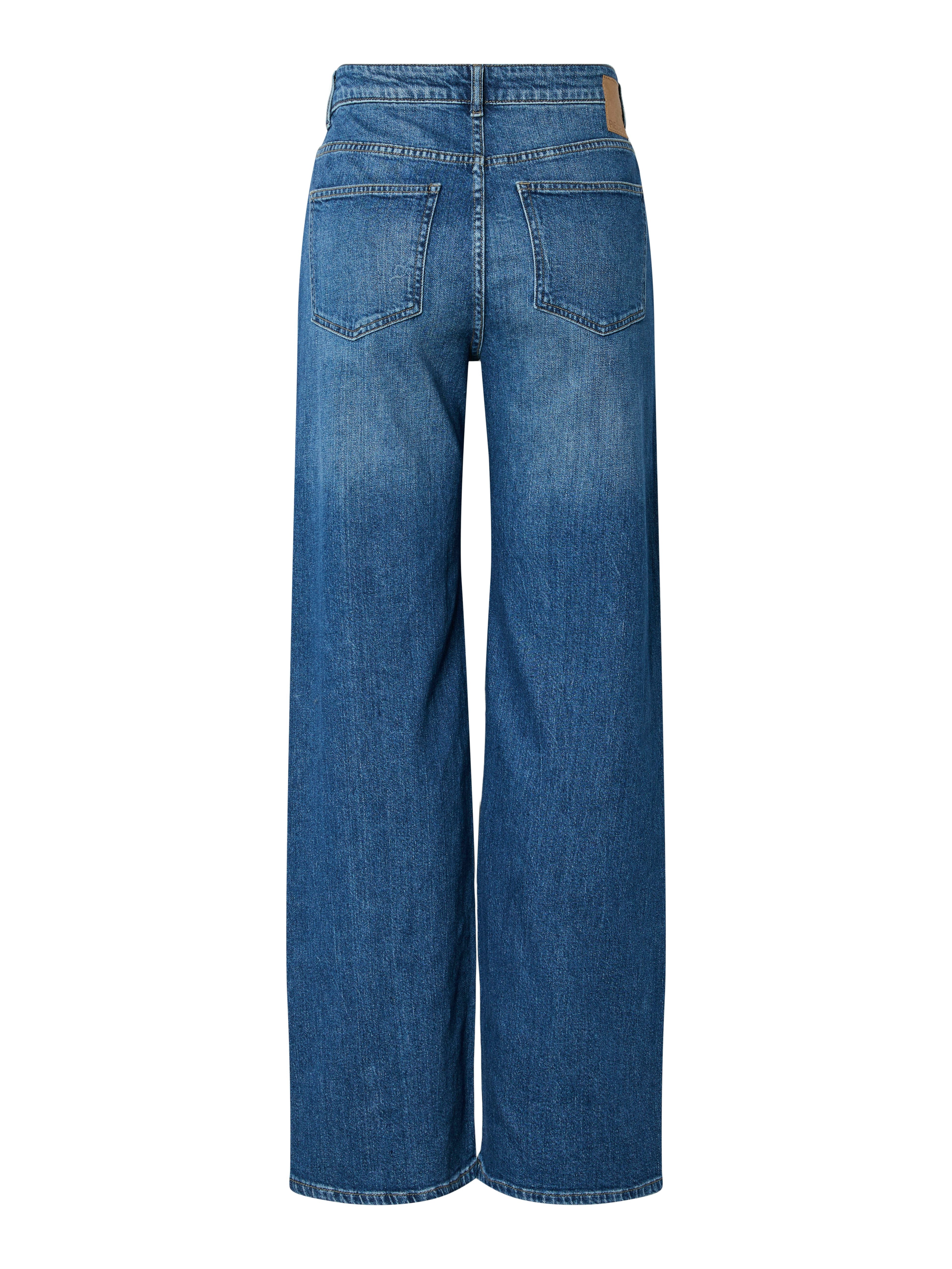 pieces Wijde jeans PCSILKE MW WIDE JEANS MB NOOS BC