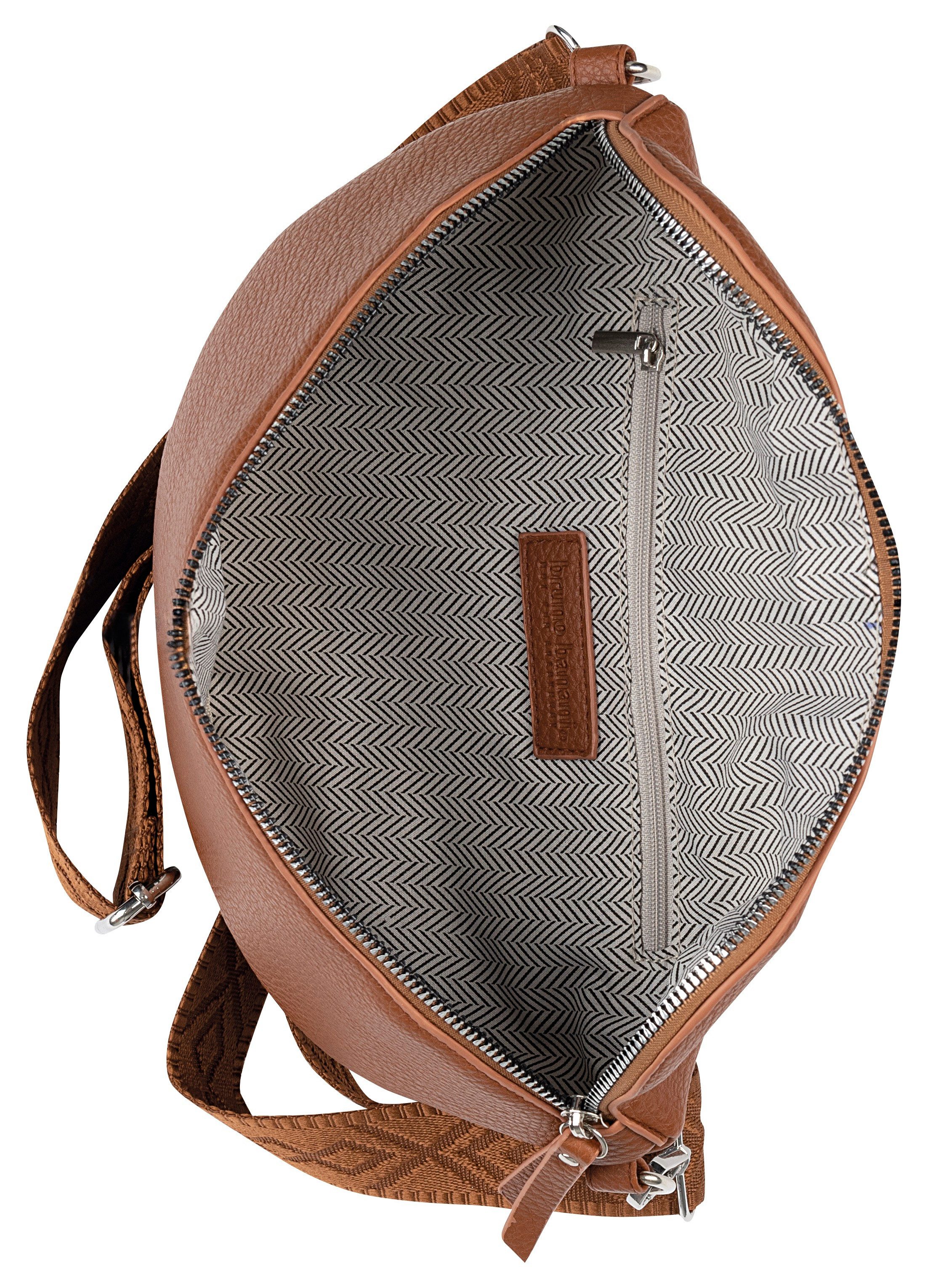 Bruno Banani Buiktasje Amalfi Heuptas schoudertas brede riem crossbody bag