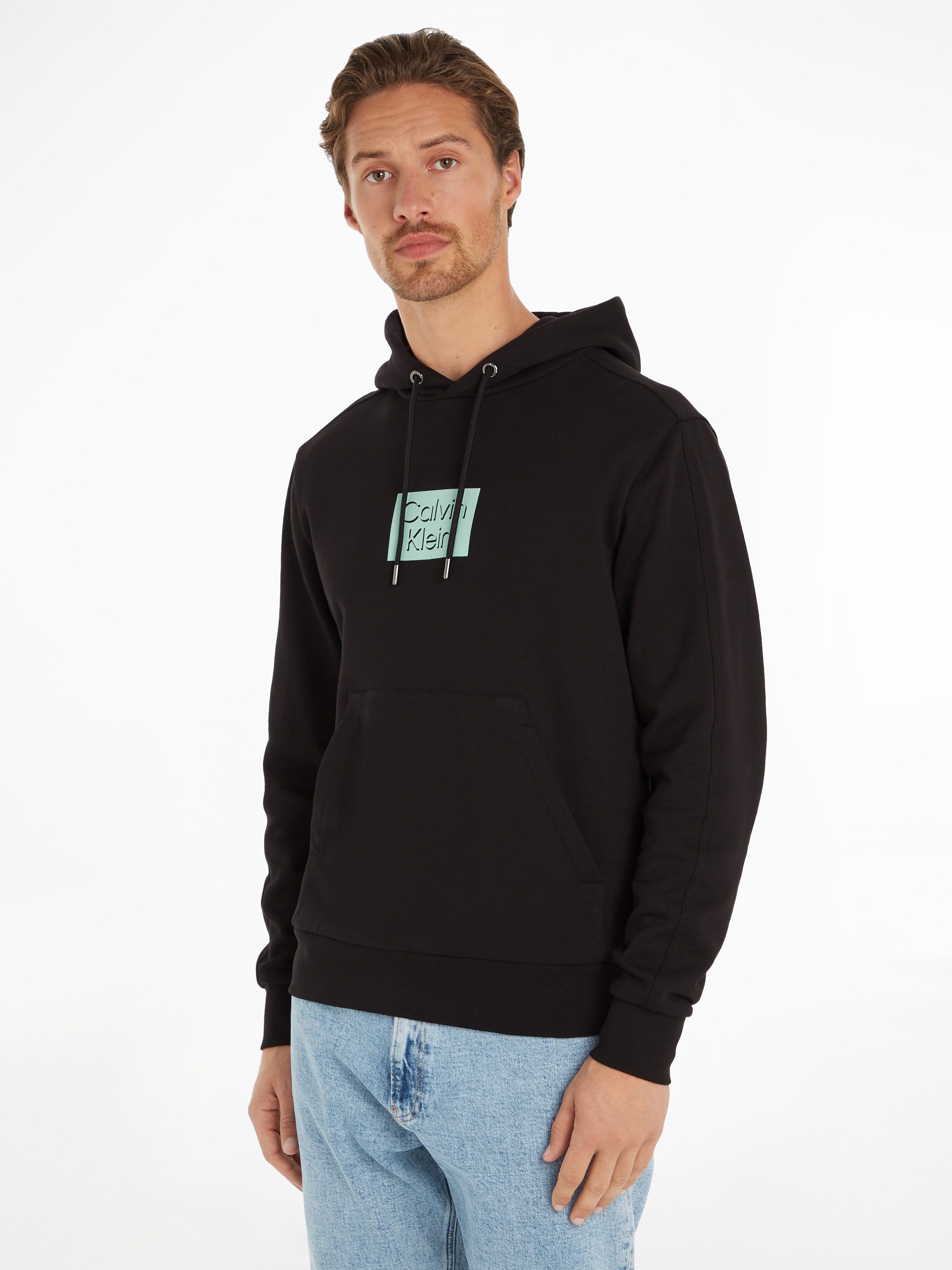 Calvin Klein Hoodie CUT OUT SHADOW LOGO HOODIE