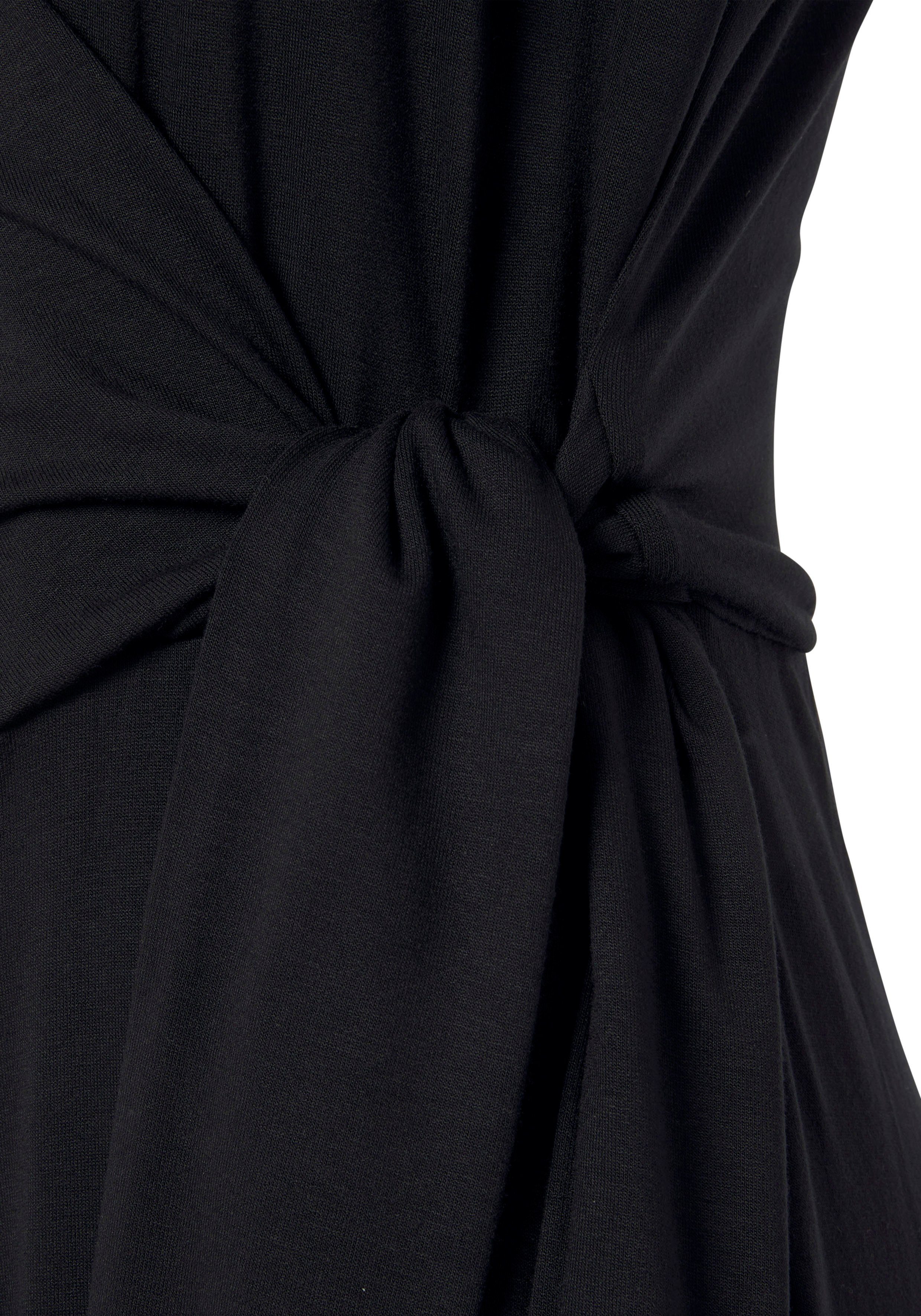 Lascana Jumpsuit in culotte-stijl met knoopdetail in de taille, elegante jumpsuit, feestelijk