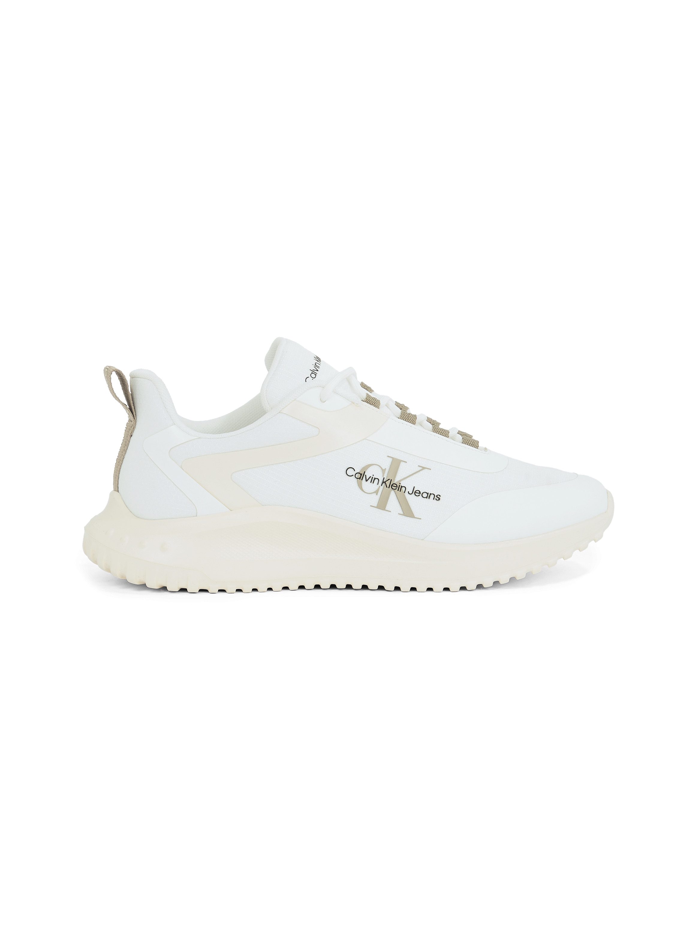 Calvin Klein Sneakers EVA RUNNER LOW LACE ML MIX met lichte profielzool, vrijetijdsschoen, lage schoen, veterschoen
