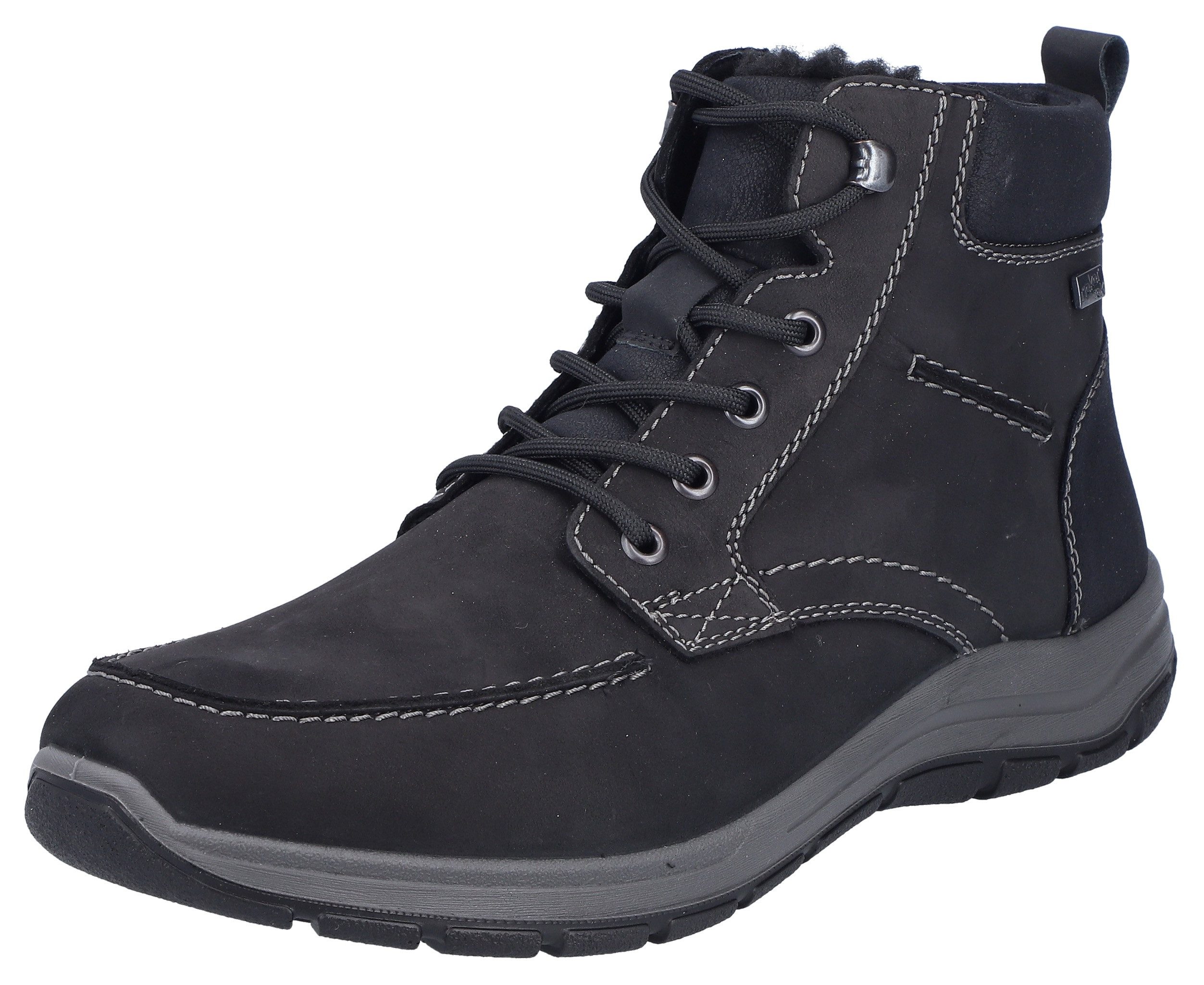 Rieker Winterlaarzen Outdoorschuh veterschoenen enkellaars met TEX-membraan