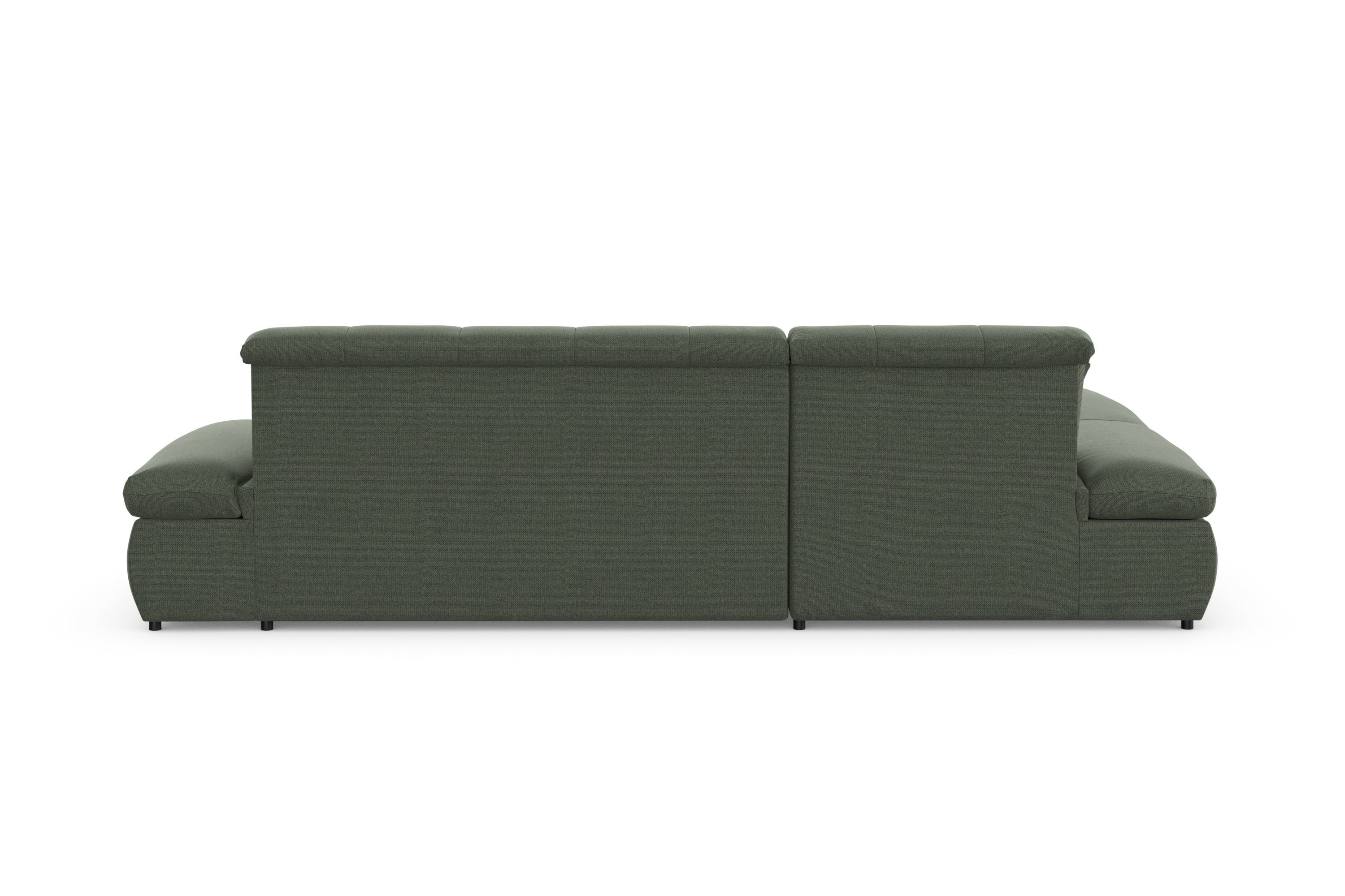 DOMO collection Hoekbank Moric bxdxh 300x172x80 cm, ook in cord, L-model XXL-formaat, optioneel ook met slaapbank functie en verstelling armleuning,