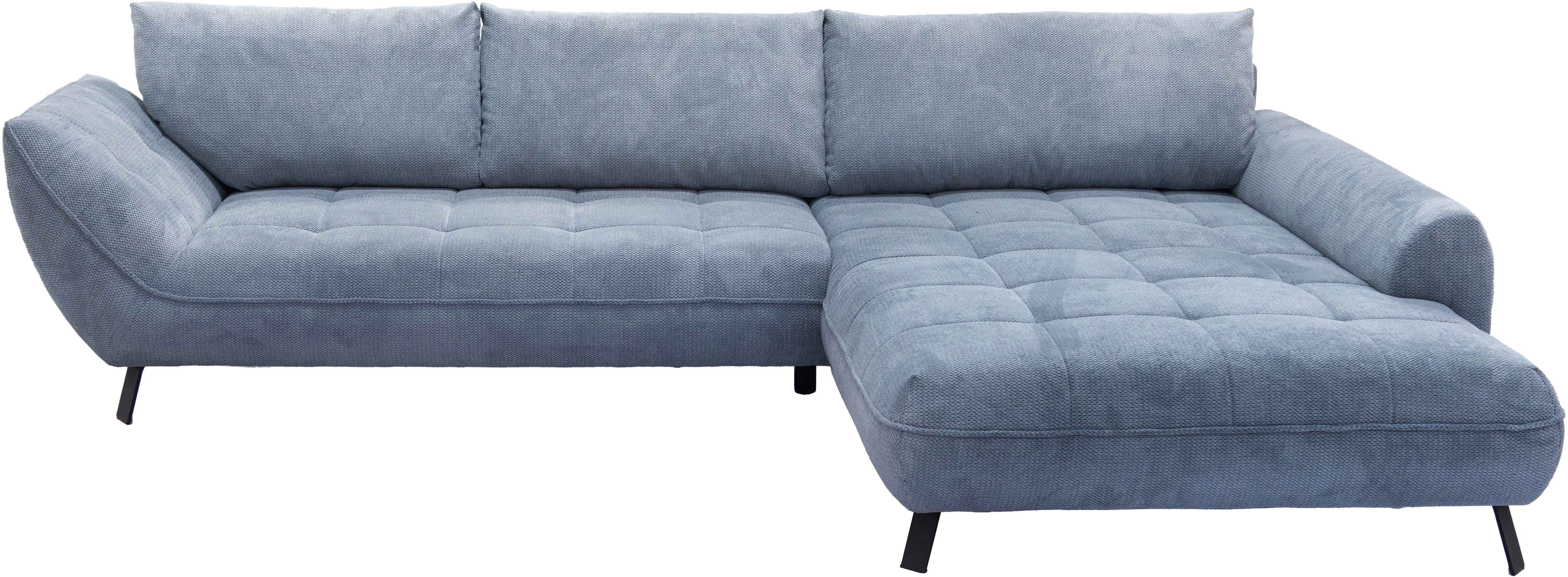exxpo - sofa fashion Hoekbank Biarritz modern en elegant mega bank met geweldig zitcomfort, L-vorm