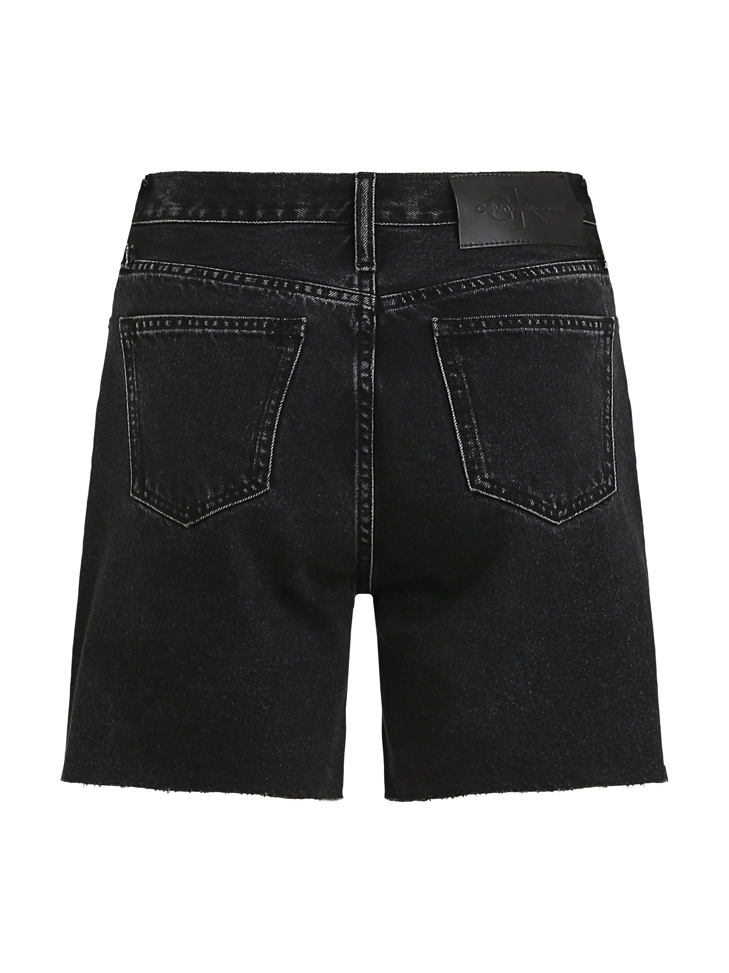 Calvin Klein Bermuda SHORT met franjezoom