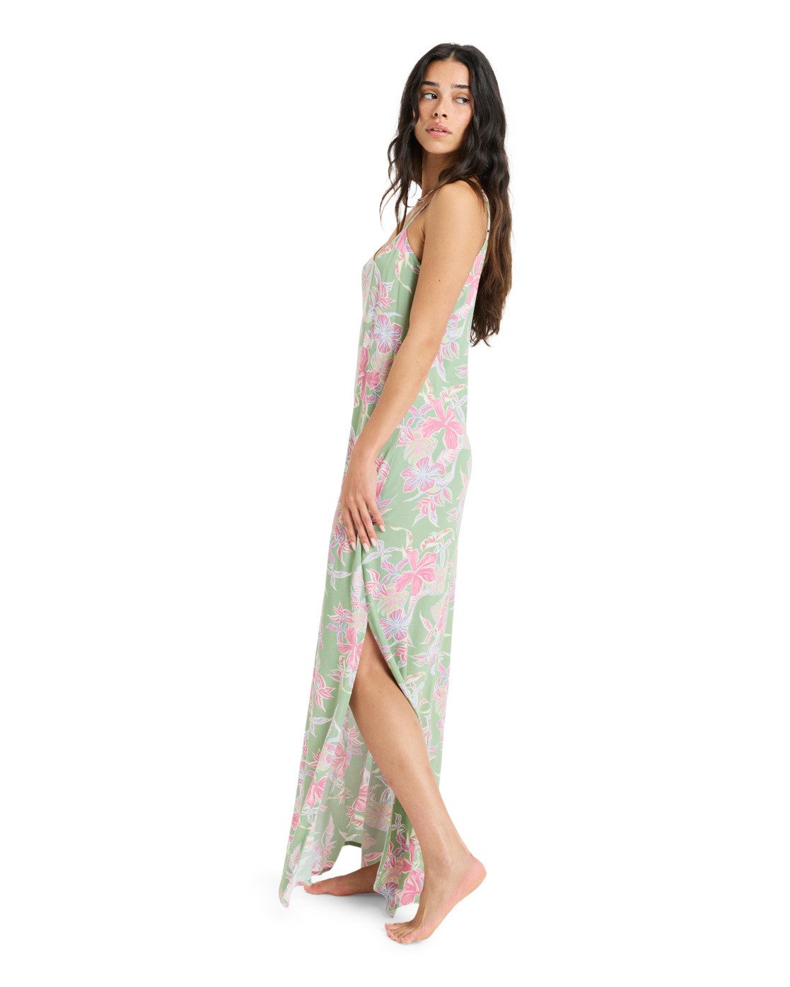Roxy Maxi-jurk Hibiscus Island