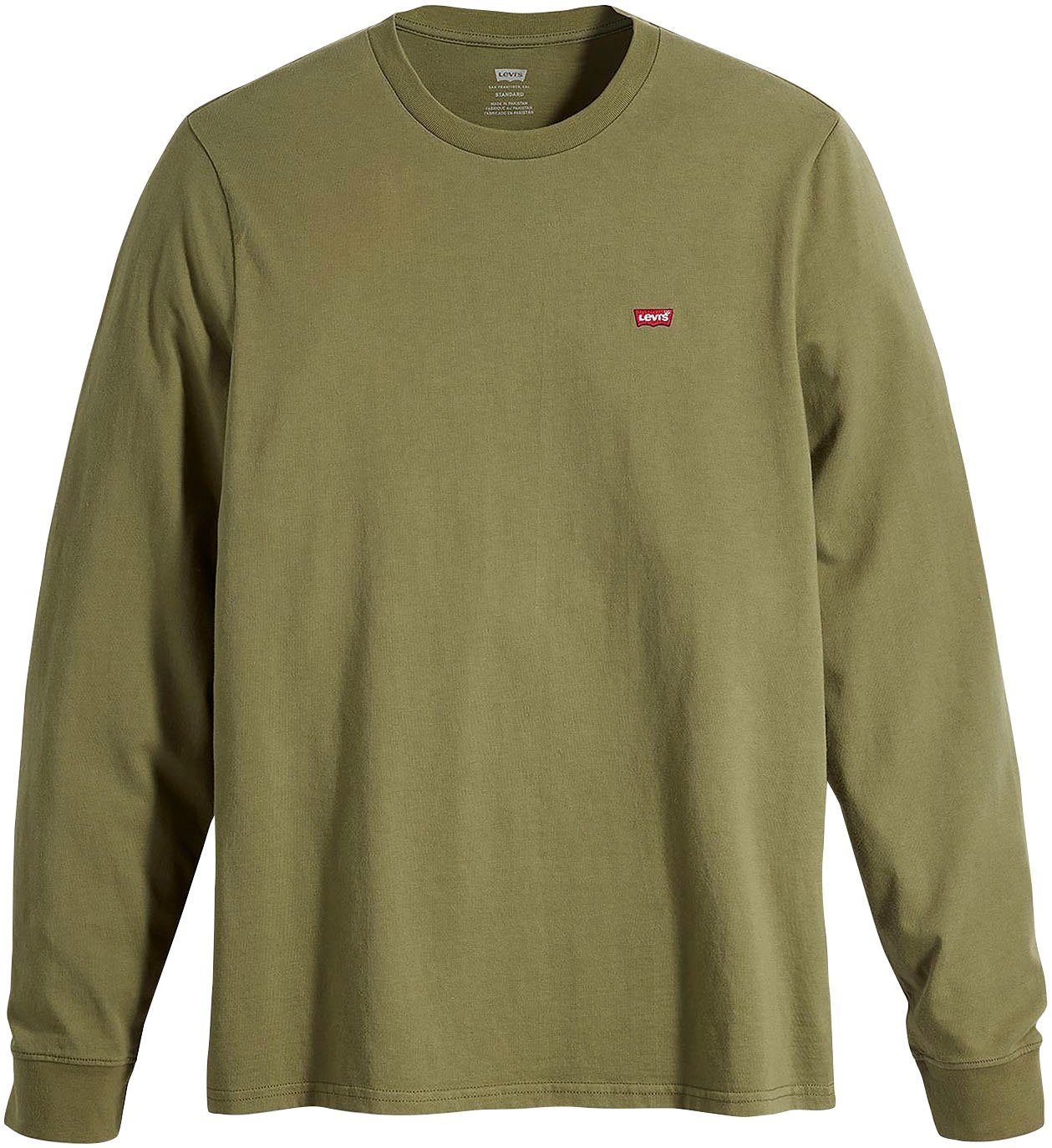 Levi's® Shirt met lange mouwen met logo-applicatie
