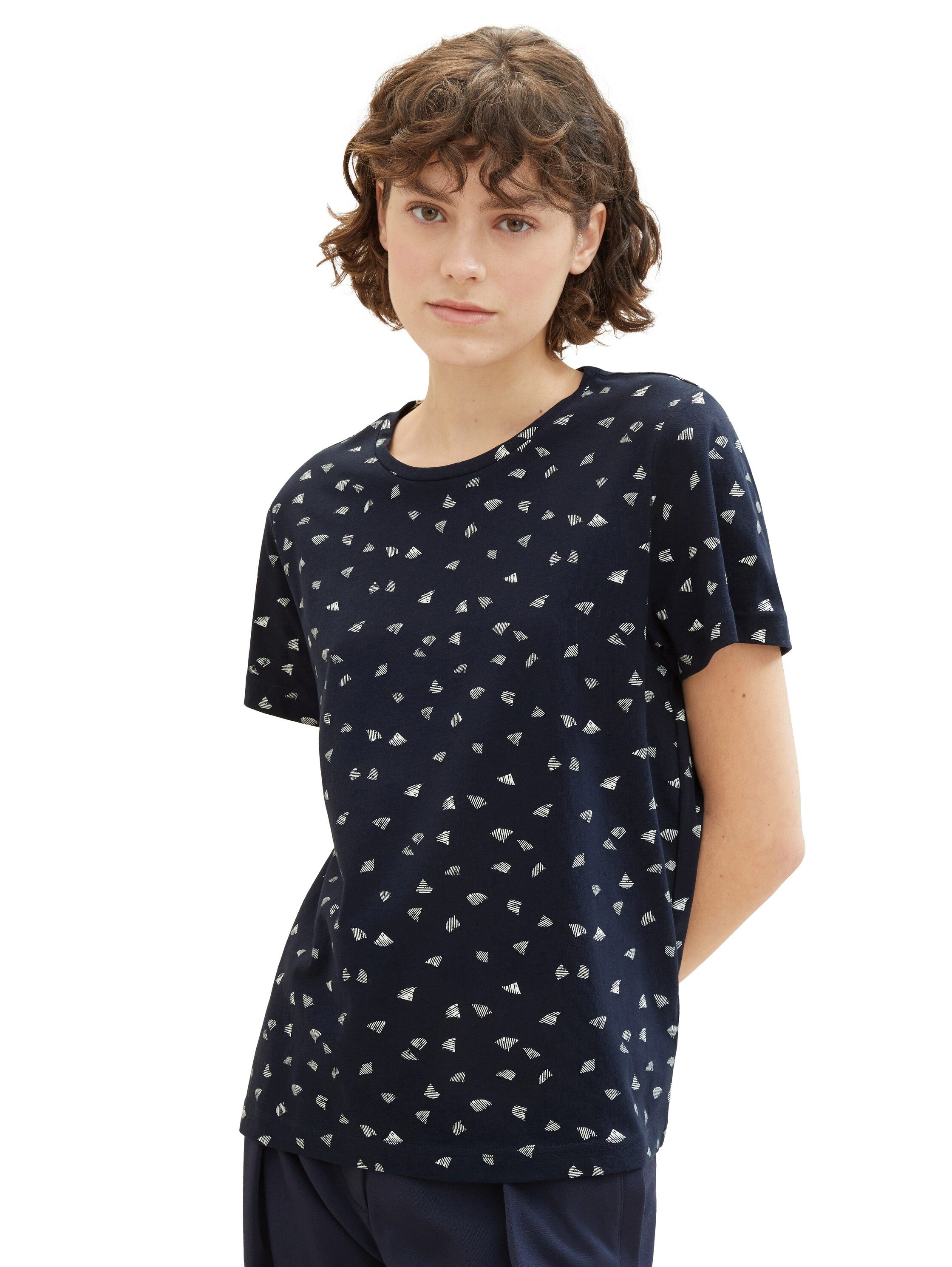 Tom Tailor Shirt met print met all-over print