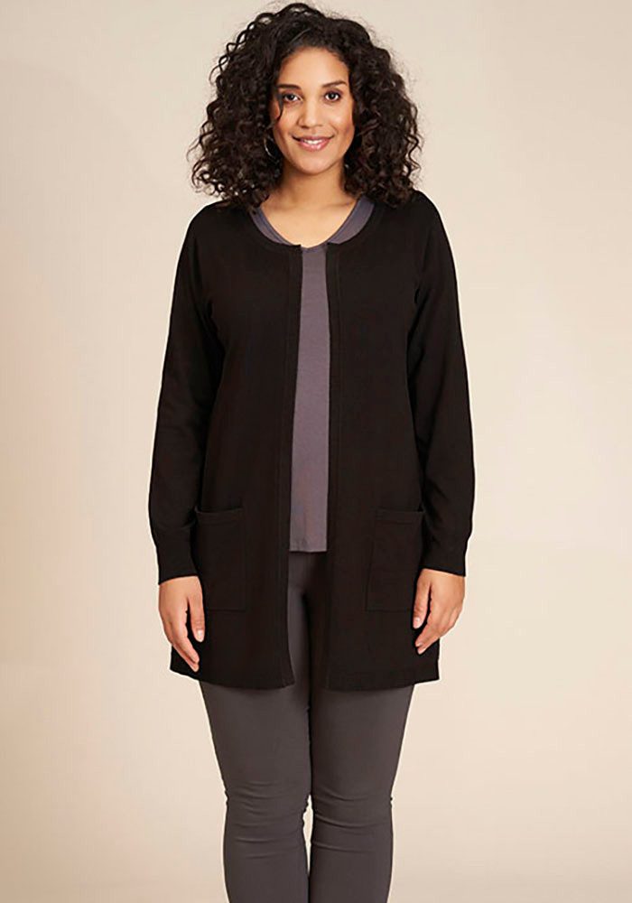 SANDGAARD Cardigan Helsinki in gemêleerde look