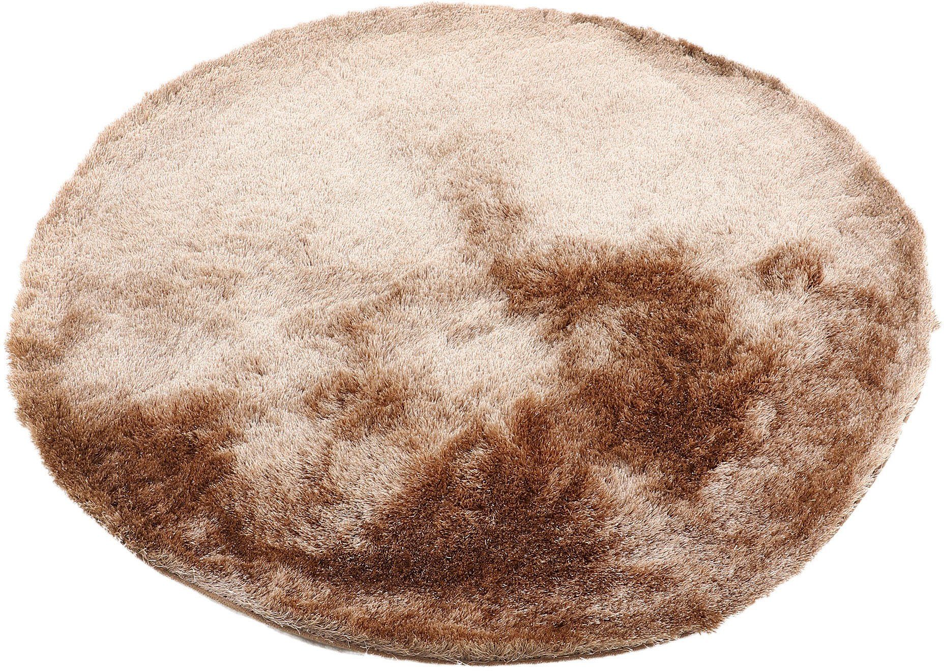 carpetfine Hoogpolig vloerkleed Breeze bijzonder zacht met lichte glansgaren, woonkamer
