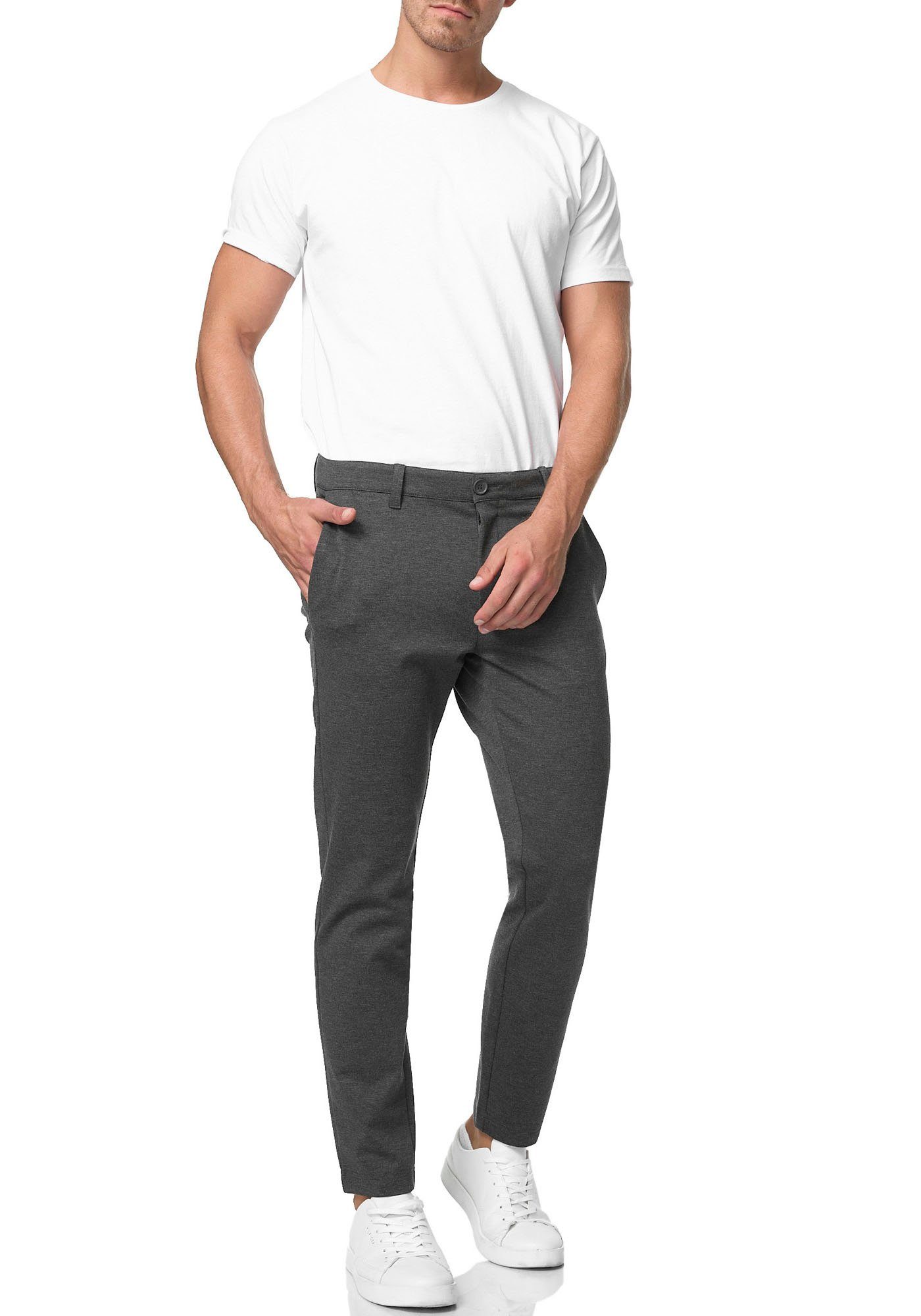 Indicode Pantalon Roedekro verzorgde look met recht gesneden pijp