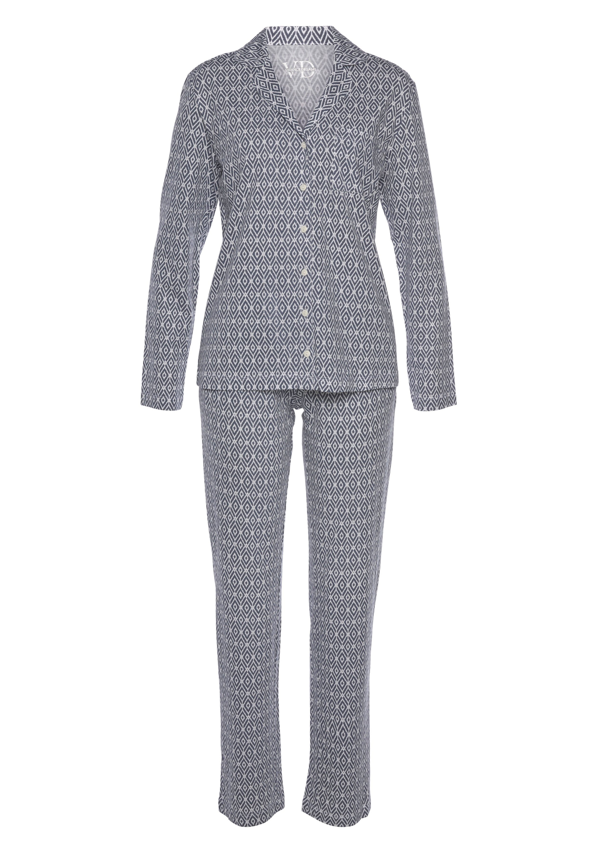 Vivance Dreams Pyjama in mooi patroon (2-delig)