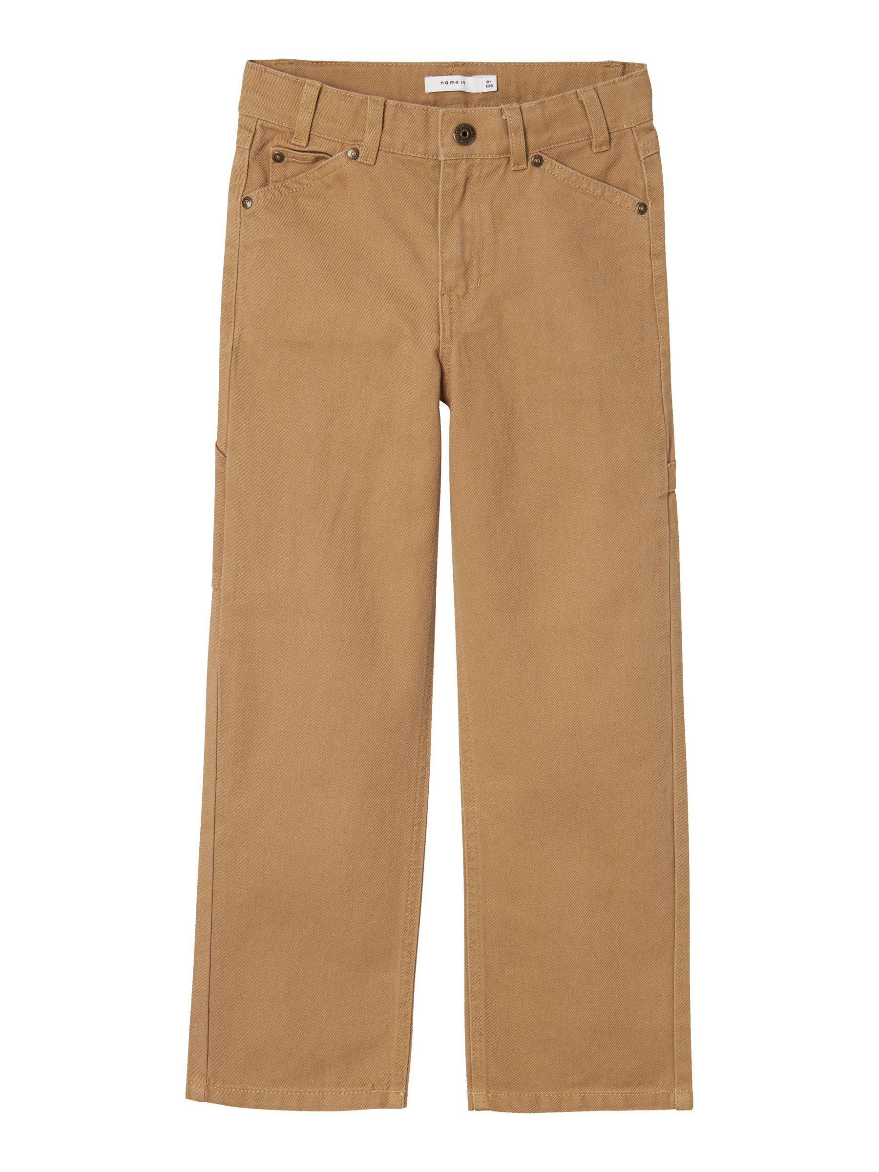 Name It Five-pocketsbroek NKMRYAN STRAIGHT TWI PANTS 4242-YL NOOS