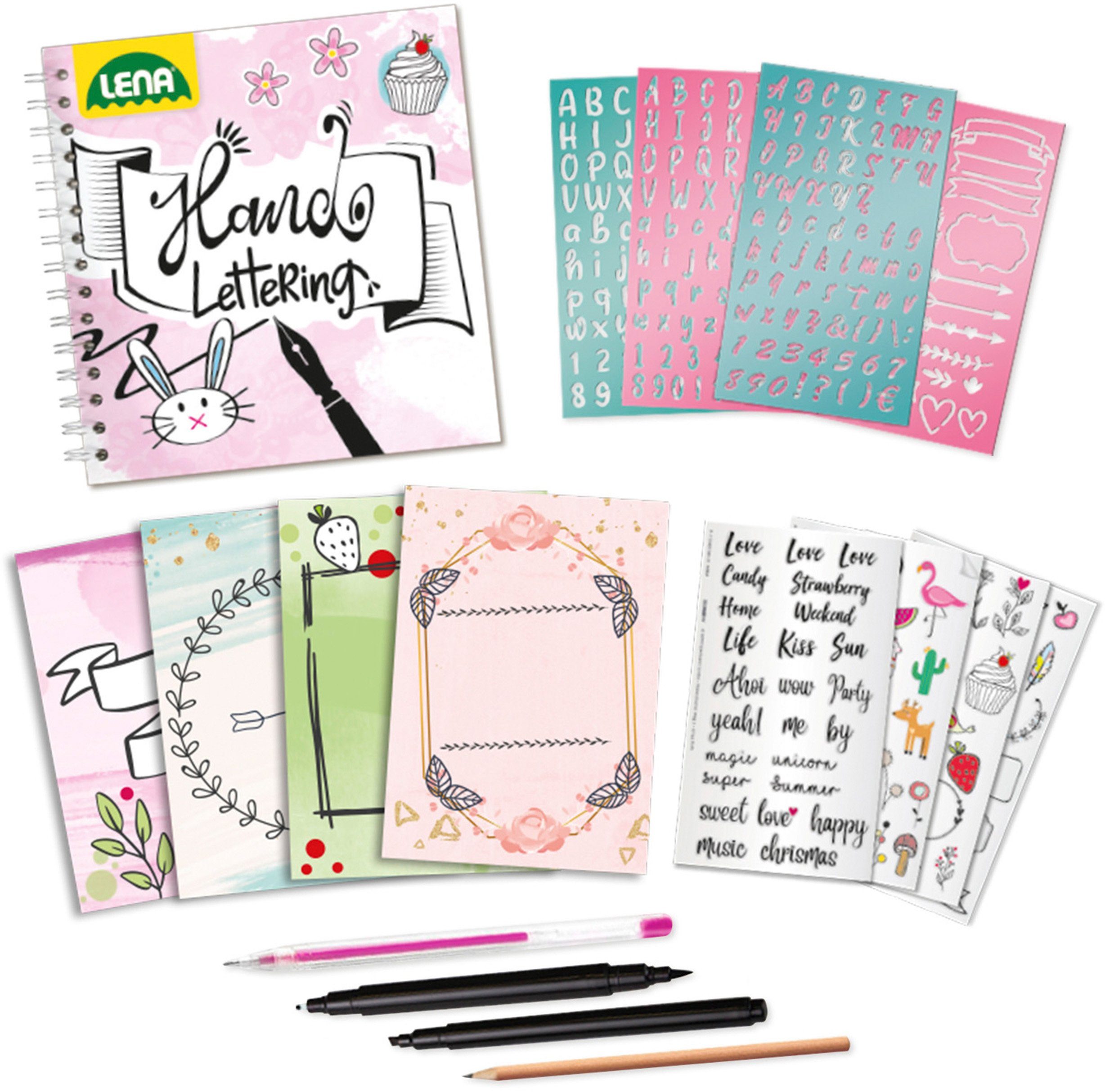 Lena® Knutselset Handlettering set