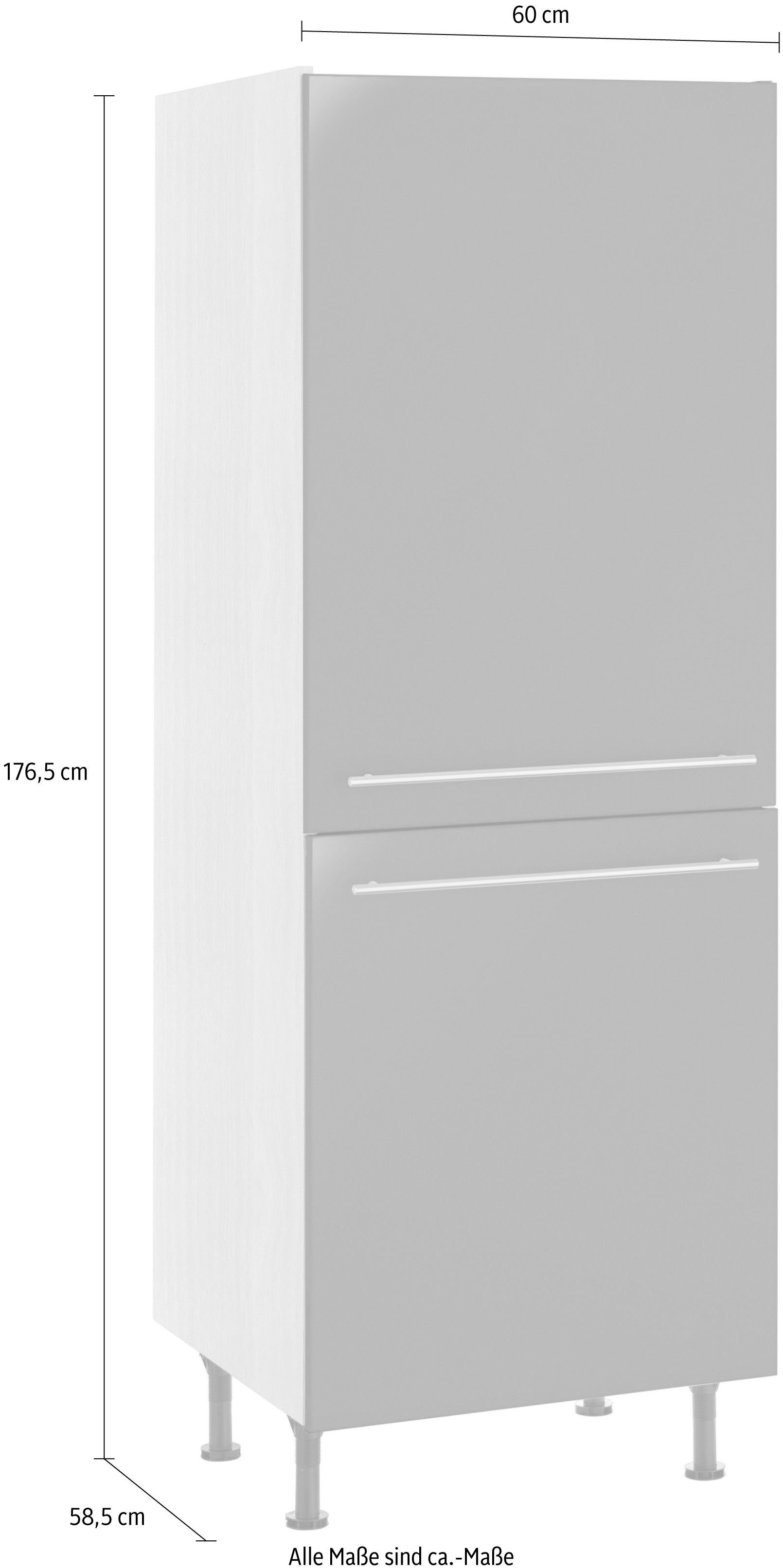 OPTIFIT Hoge kast Bern 60 cm breed, 176 cm hoog, met in hoogte verstelbare stelpoten