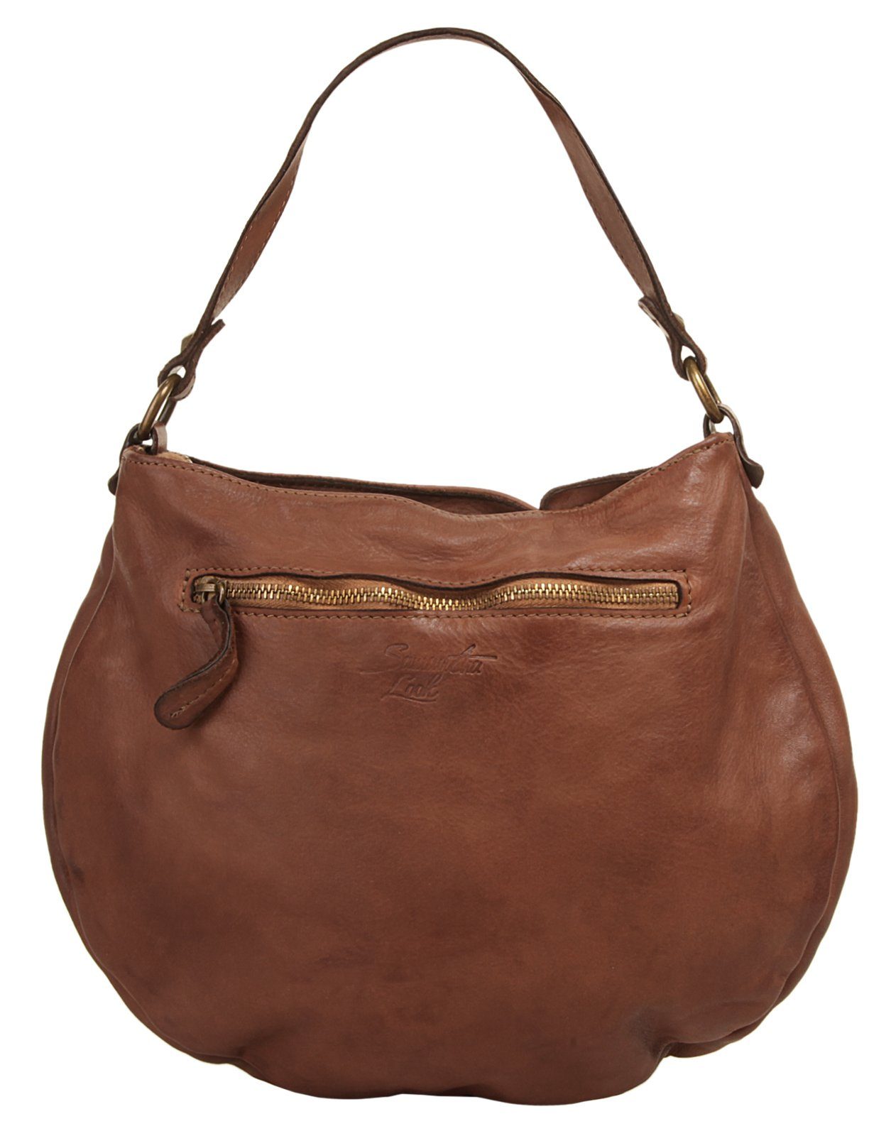 Samantha Look Schoudertas echt leer, made in italy