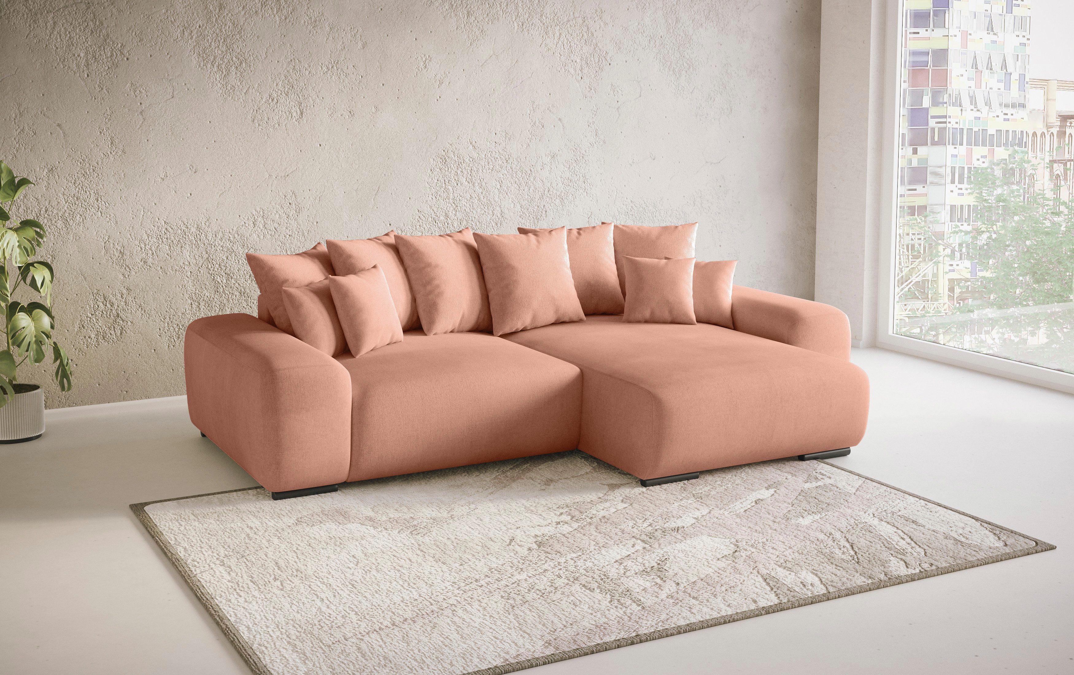 Mr. Couch Hoekbank Sundance II, L-vorm met duraspring-pocketveringkern belastbaar tot 140 kg