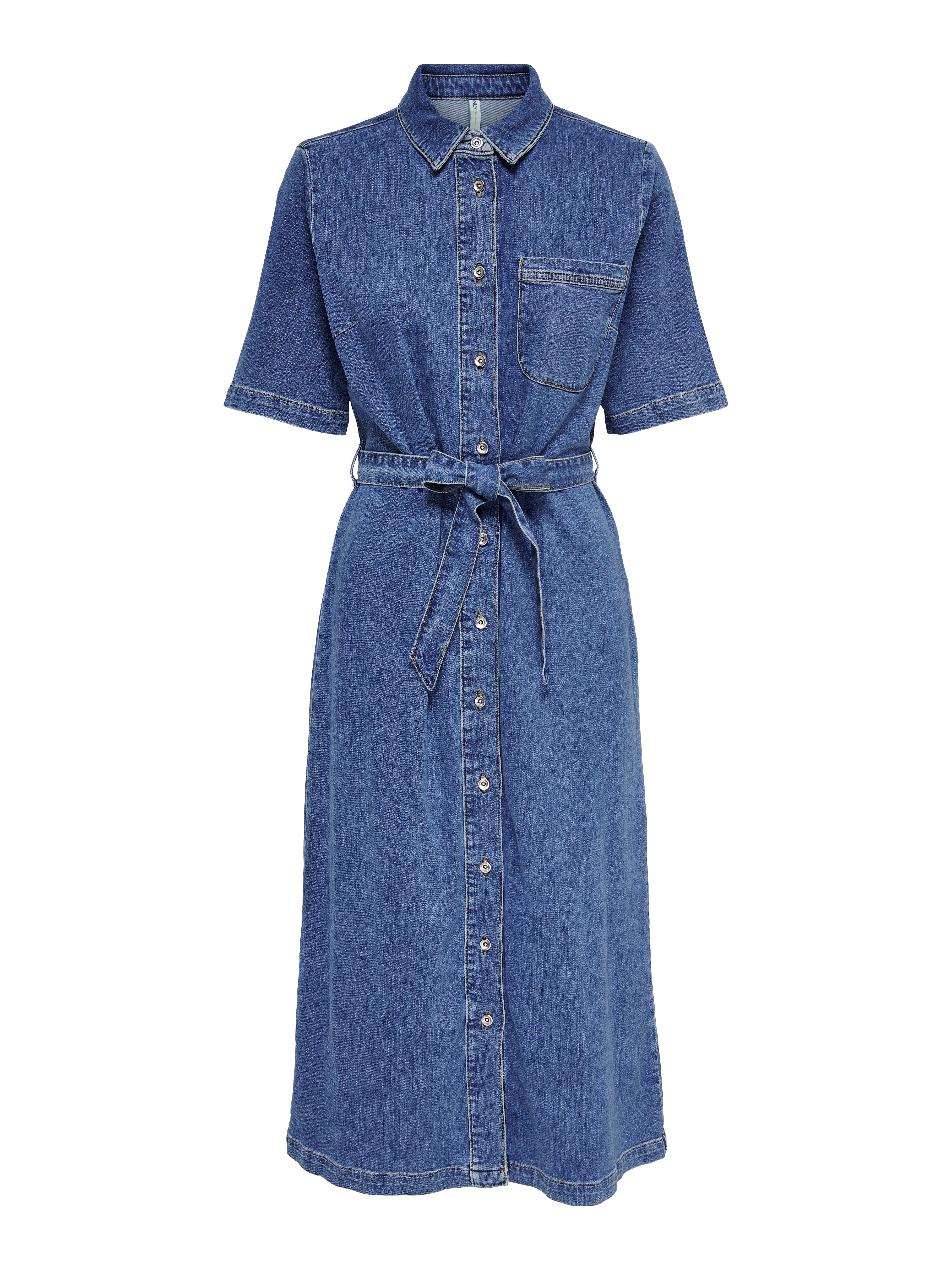 Only Jeans jurk ONLLANA SS LONG DRESS DNM REA258 NOOS