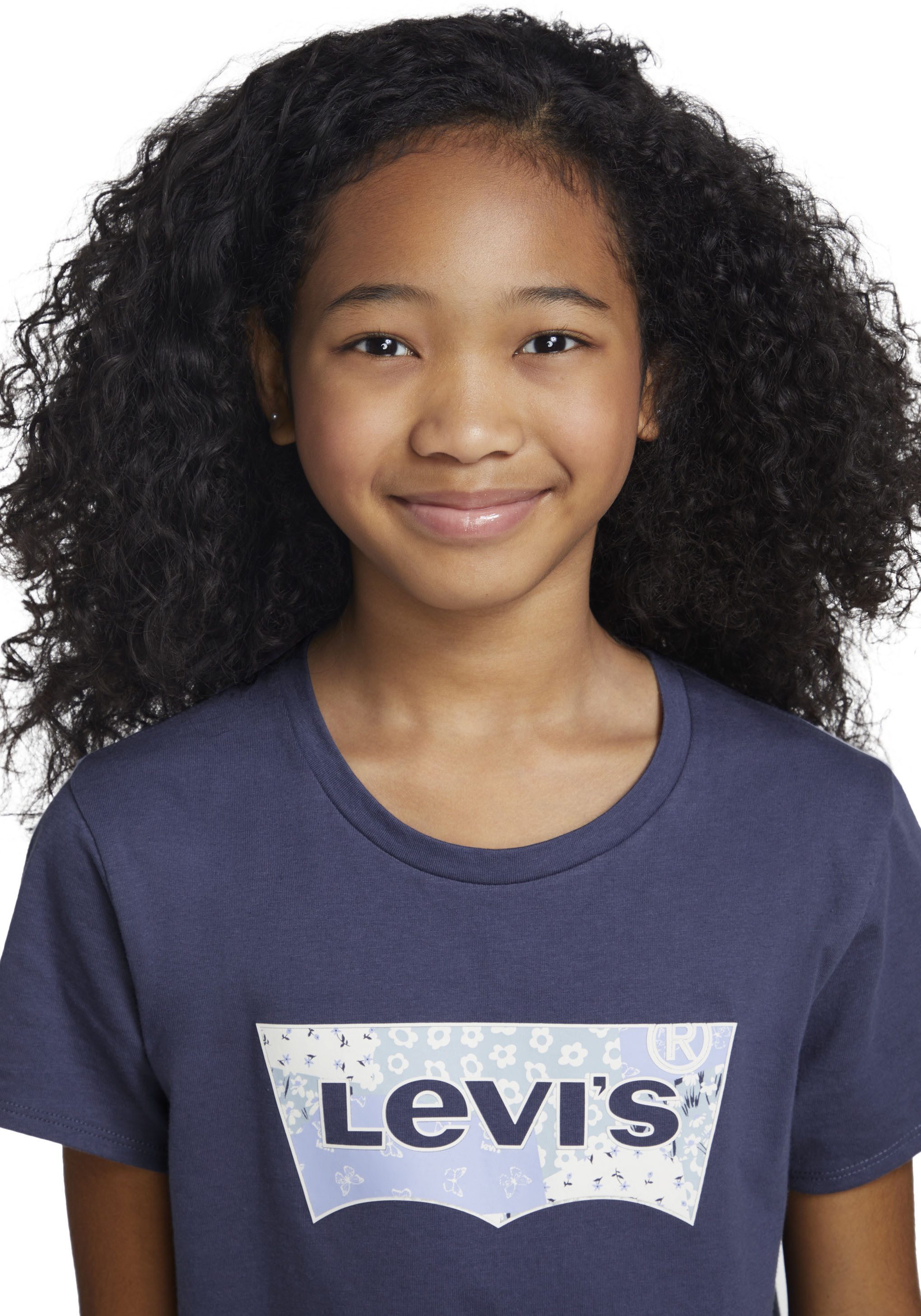 Levi's Kidswear Shirt met print LVG SS BANDANA BATWING TEE