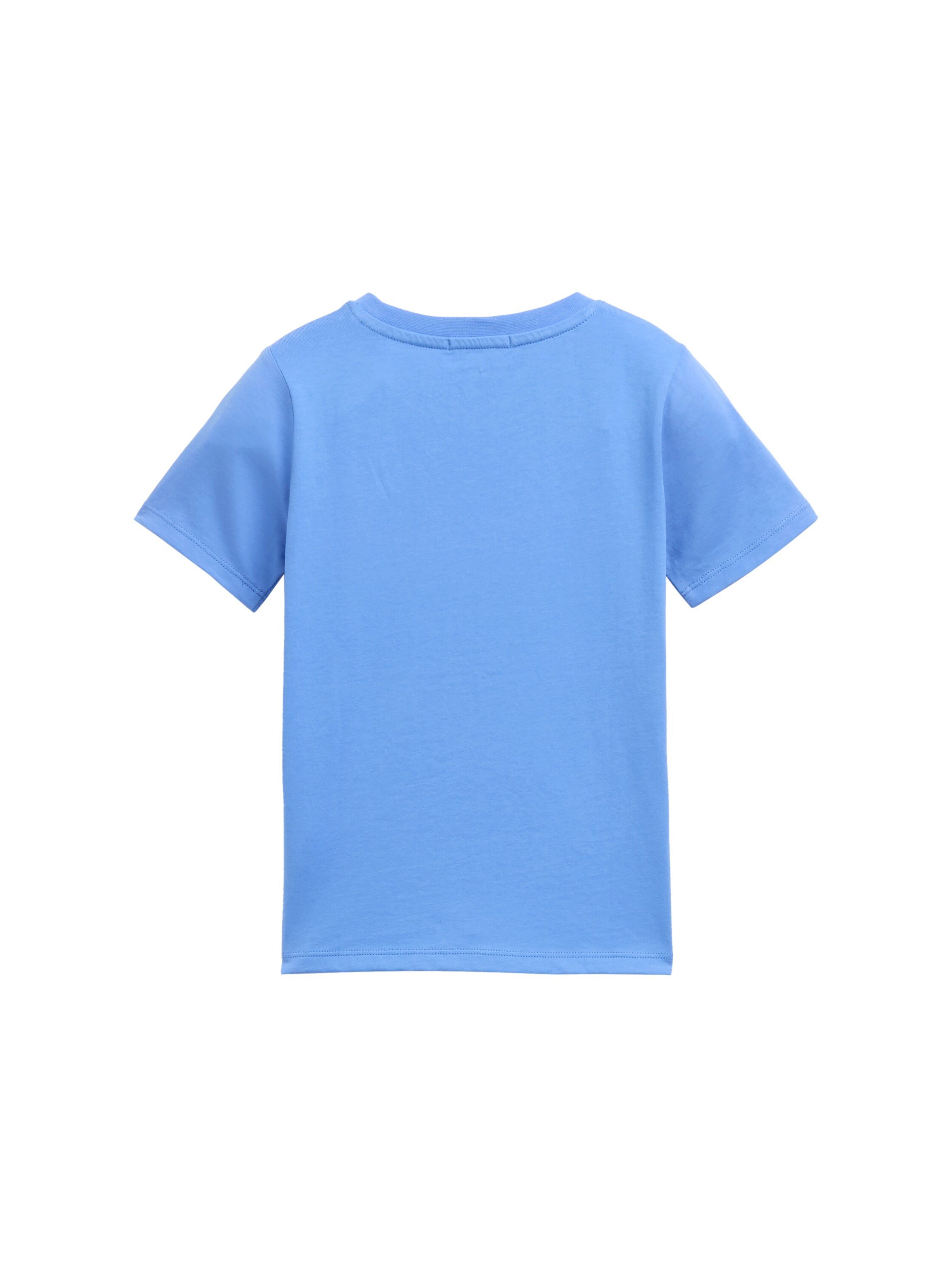 Tom Tailor T-shirt met druk en omkeerbare pailletten