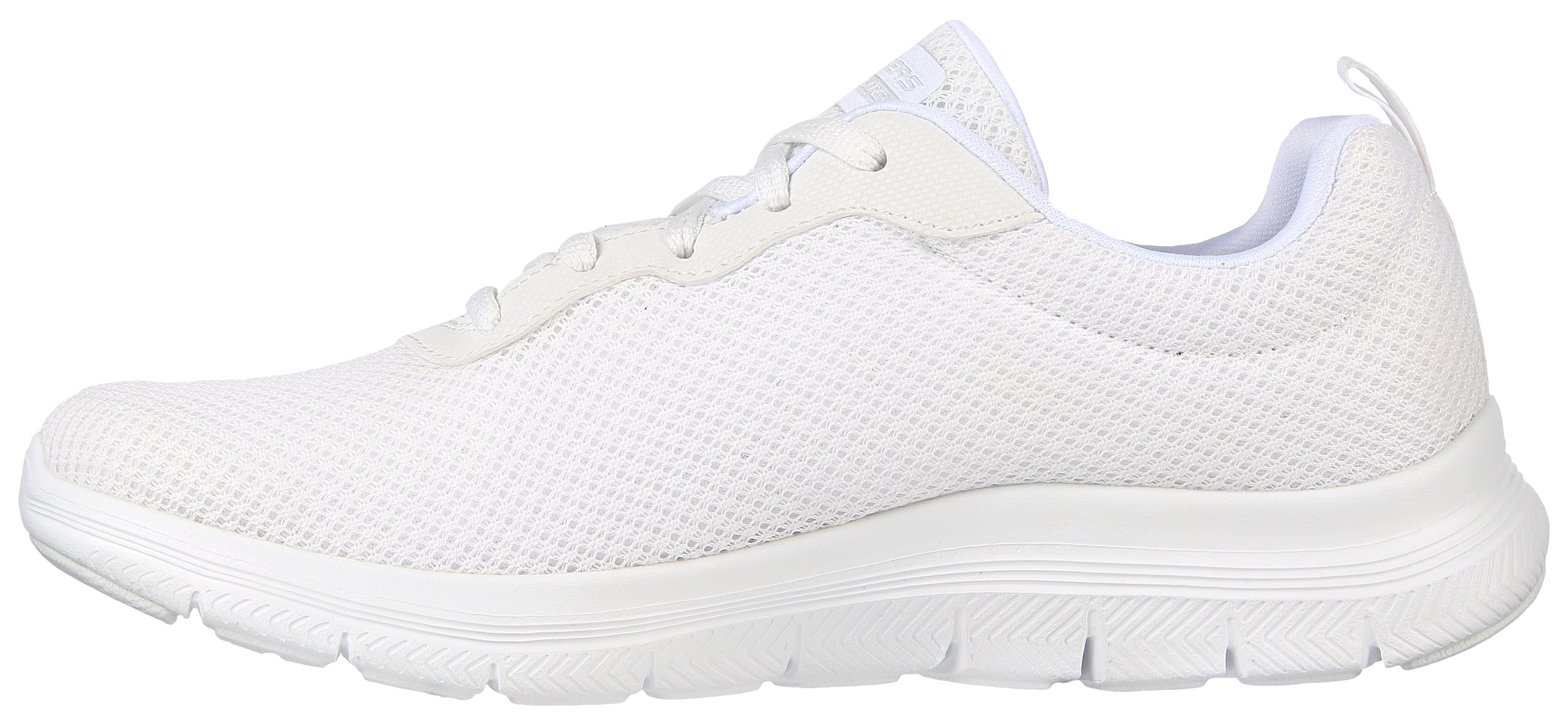 Skechers Sneakers FLEX APPEAL 4.0 BRILLINAT VIEW Vrijetijdsschoen, lage schoen, veterschoen met Air Cooled Memory Foam