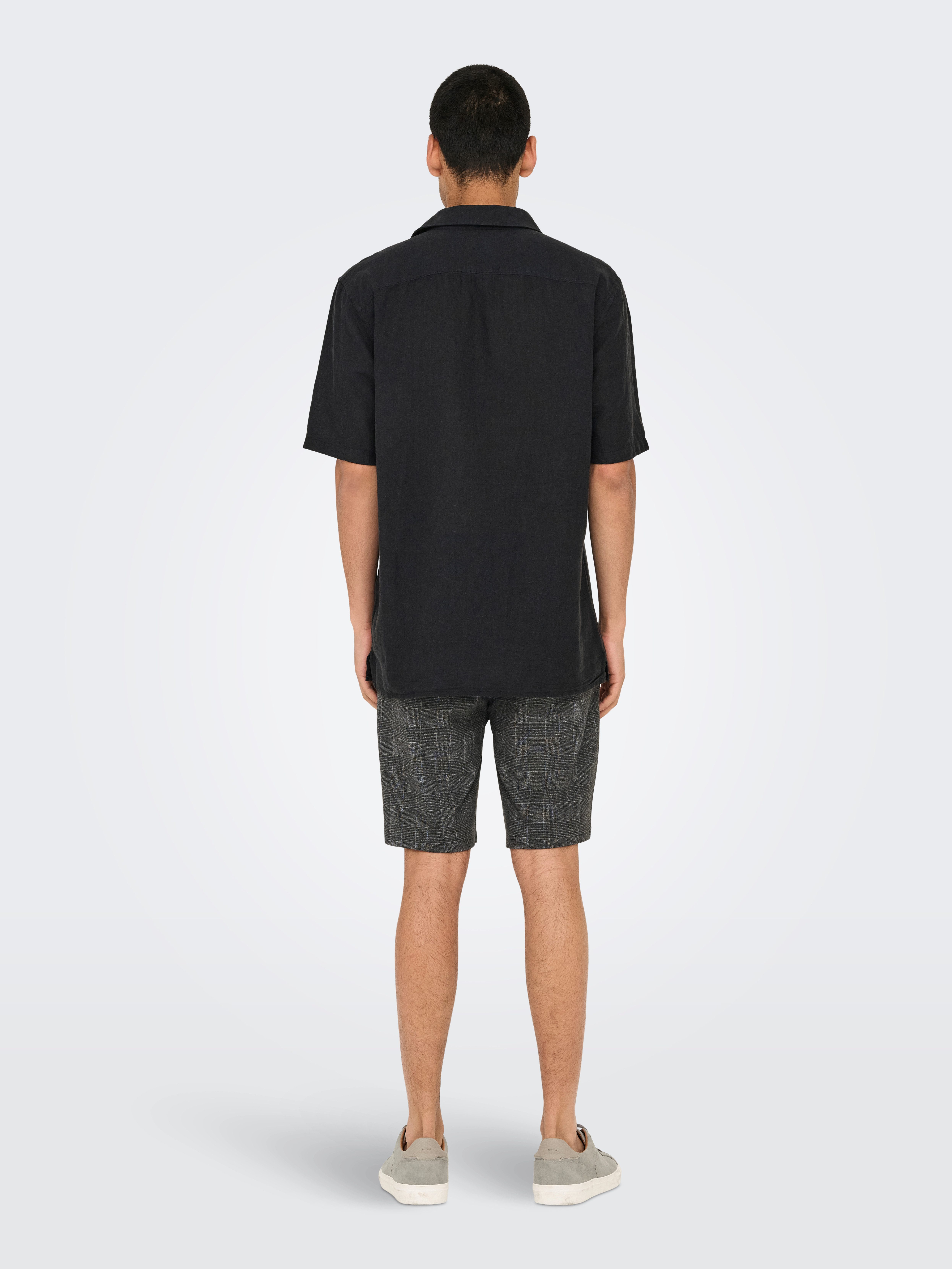 ONLY & SONS Overhemd met korte mouwen ONSCAIDEN LIFE REG SS 1 PKT SHIRT
