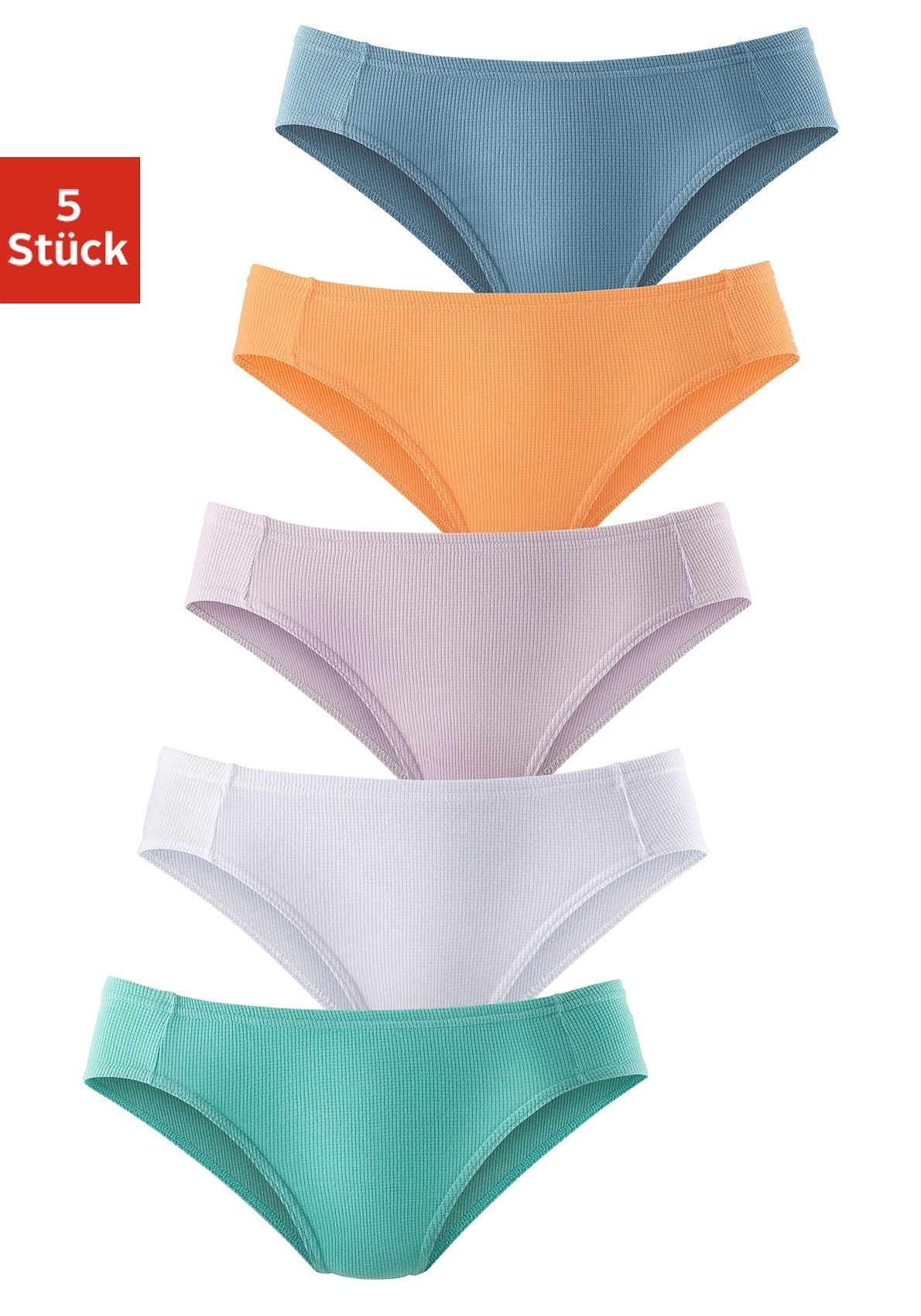 petite fleur Bikinibroekje zachte piquékwaliteit (Set van 5)