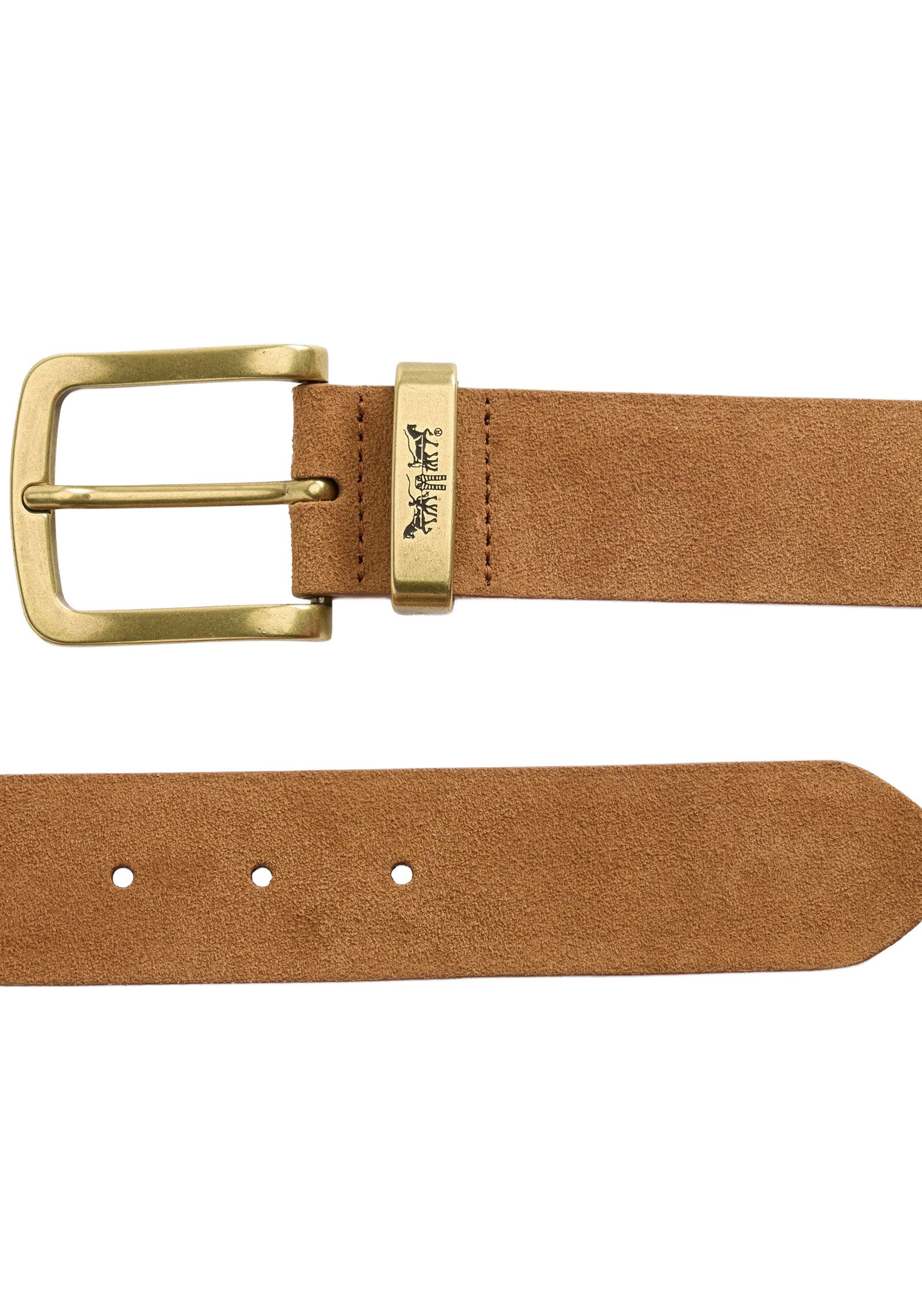 Levi's® Leren riem METAL TWO HORSE KEEPER BELT