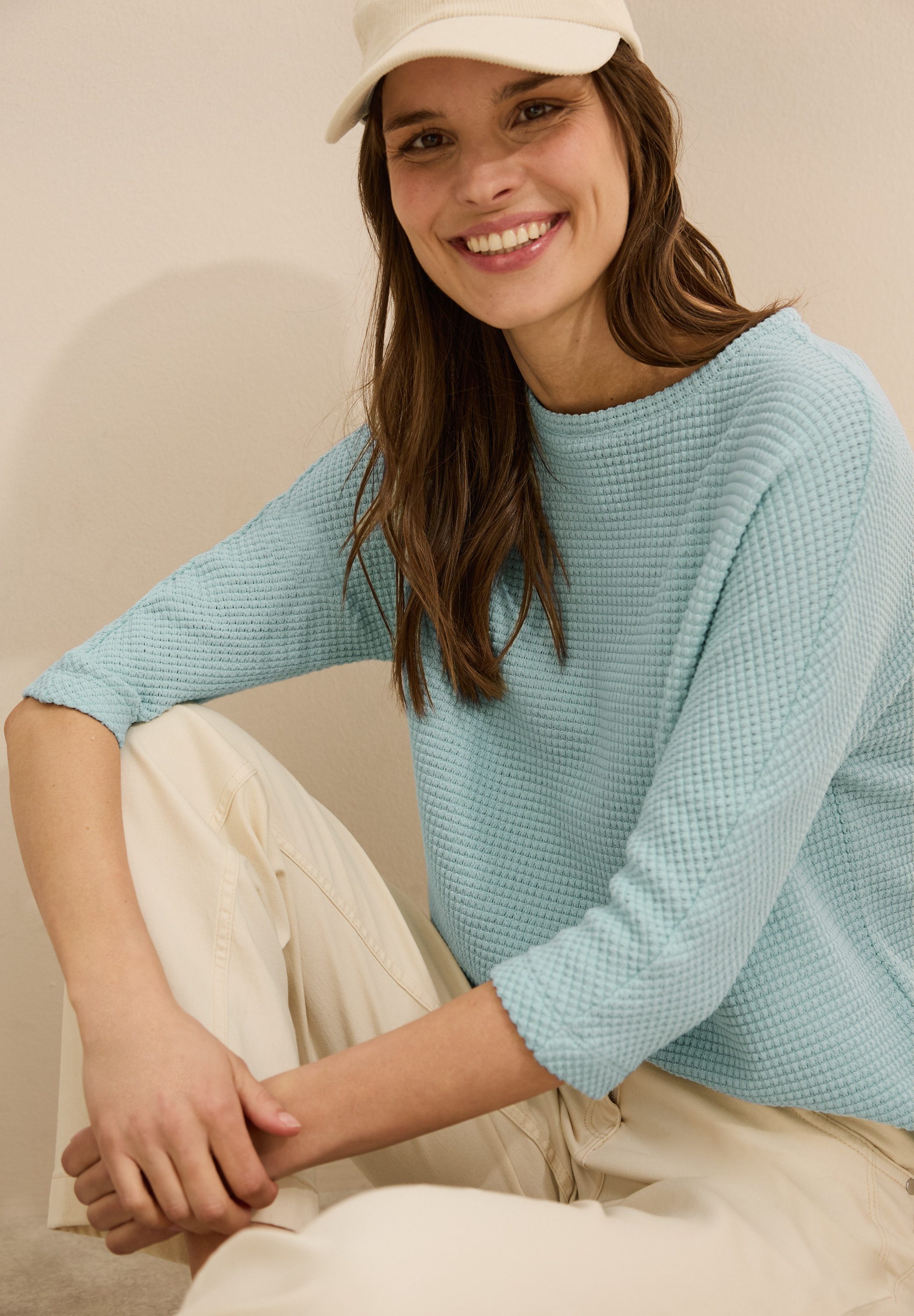 Cecil Sweater met ajourstructuur