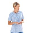 classic basics shirt met ronde hals shirt (1-delig) blauw