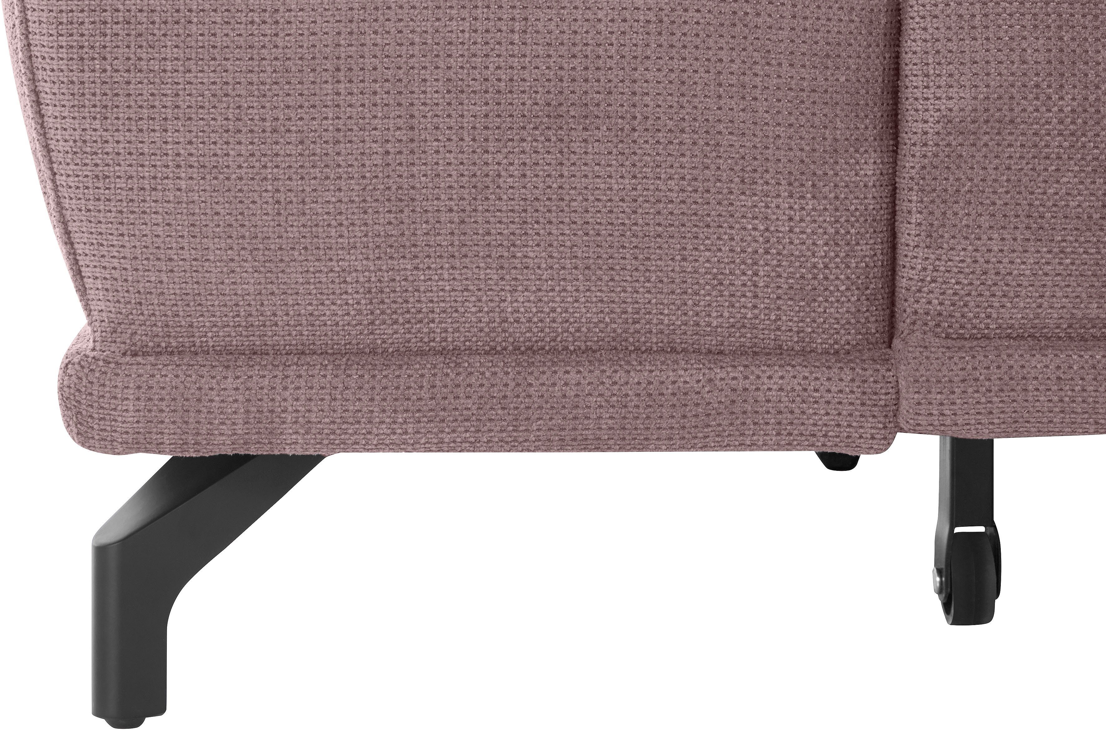 Places of Style Hoekbank Costello L-vorm, met zitdiepteverstelling, armleuningverstelling en