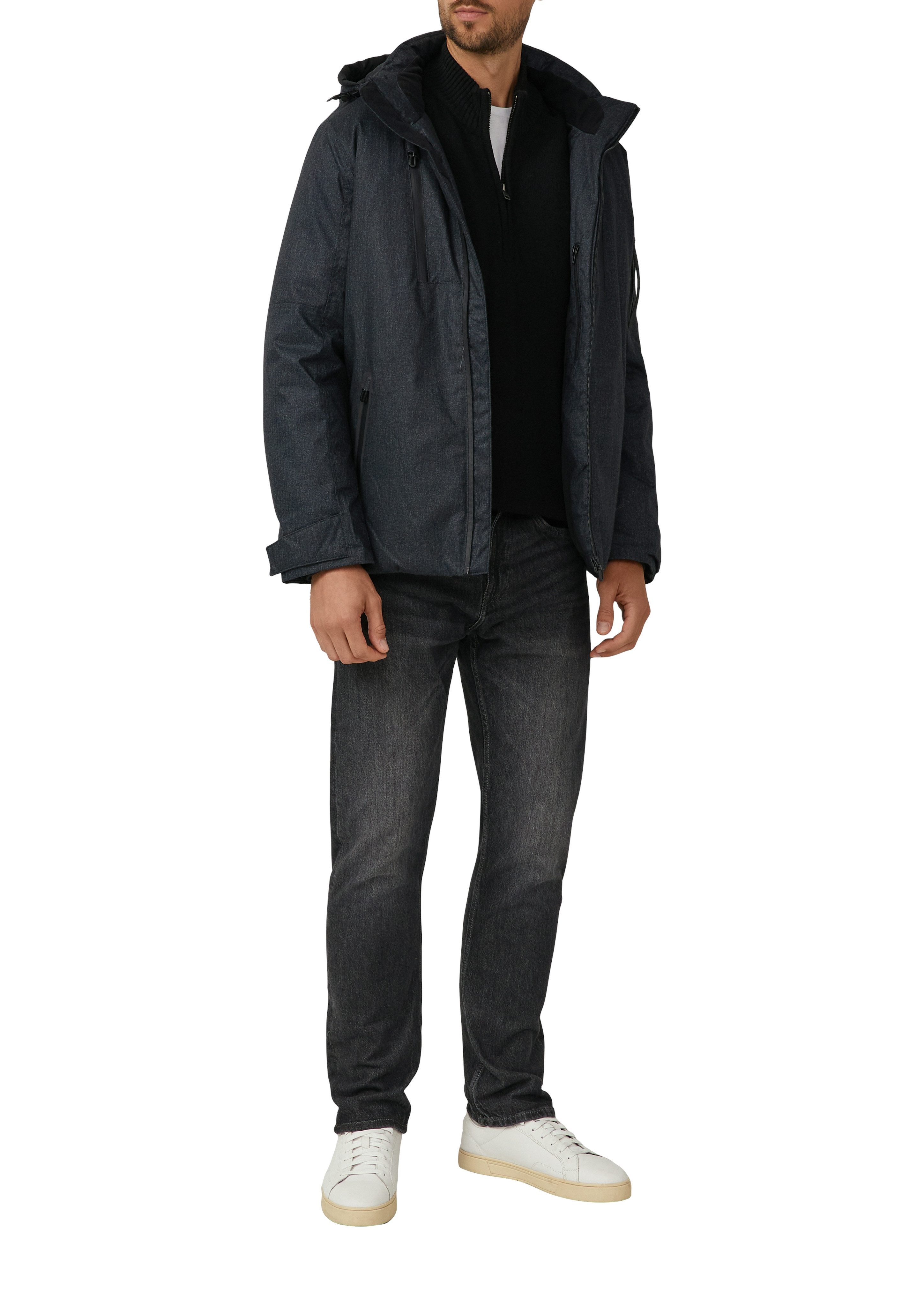 s.Oliver Outdoorjack met een capuchon